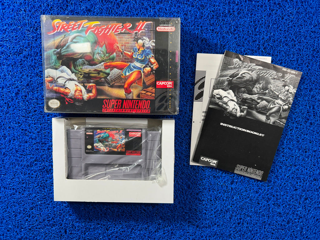 SNES Box Street fighter II (A)