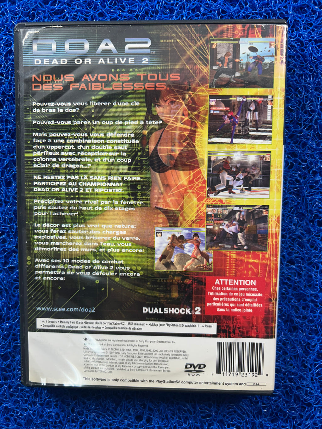 PS2 Dead or alive 2 (E)