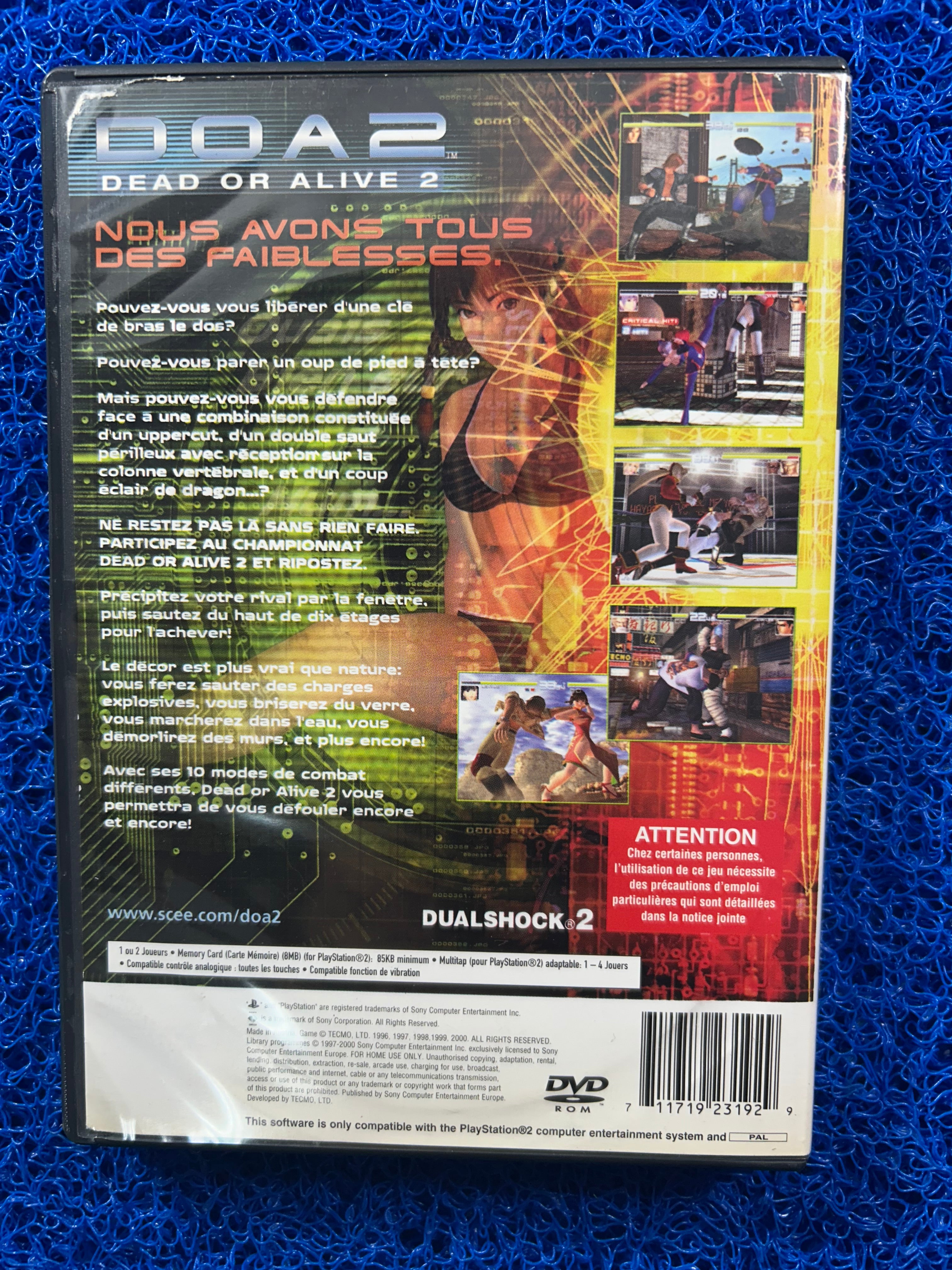 PS2 Dead or alive 2 (E)