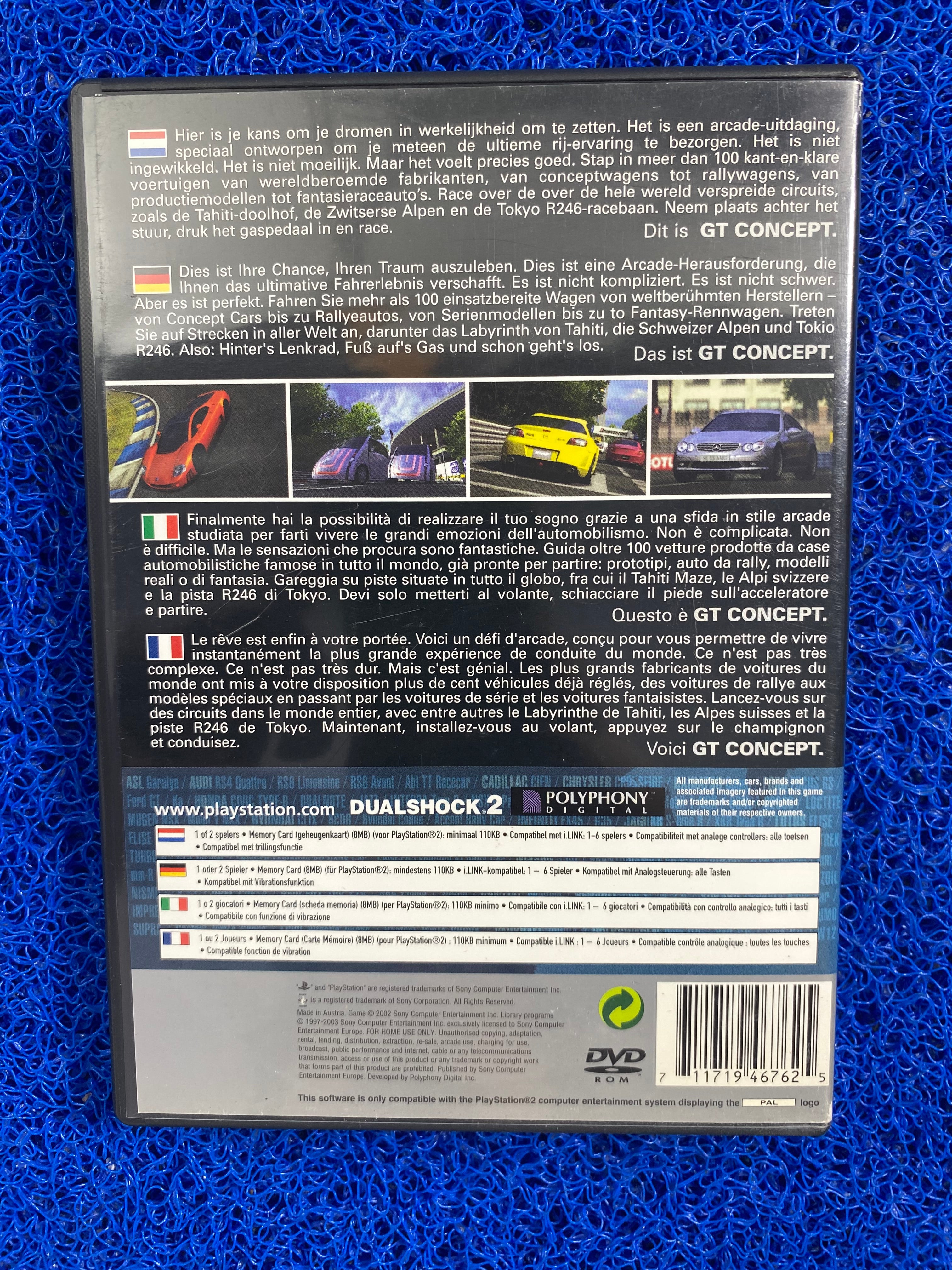 PS2# Gran turismo 2002 tokyo (E)