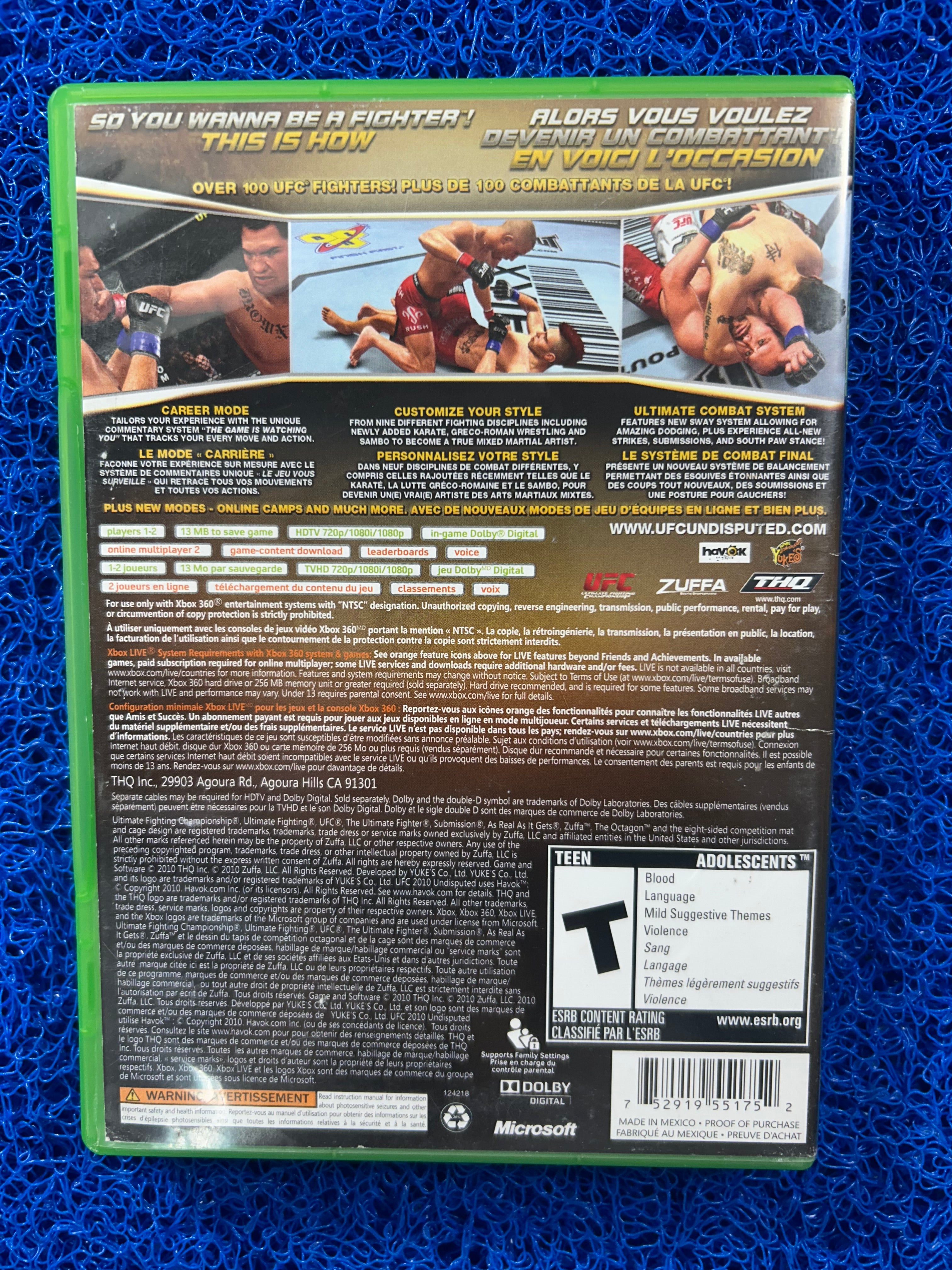 X360 UFC 2010 (A)