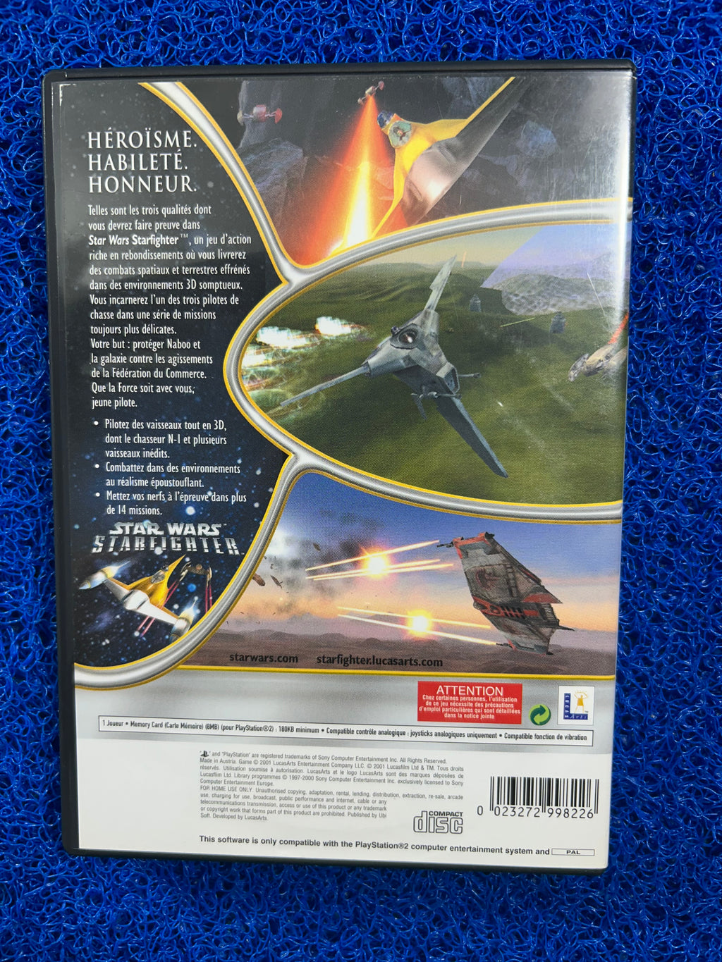 PS2# Star wars starfighter (E)