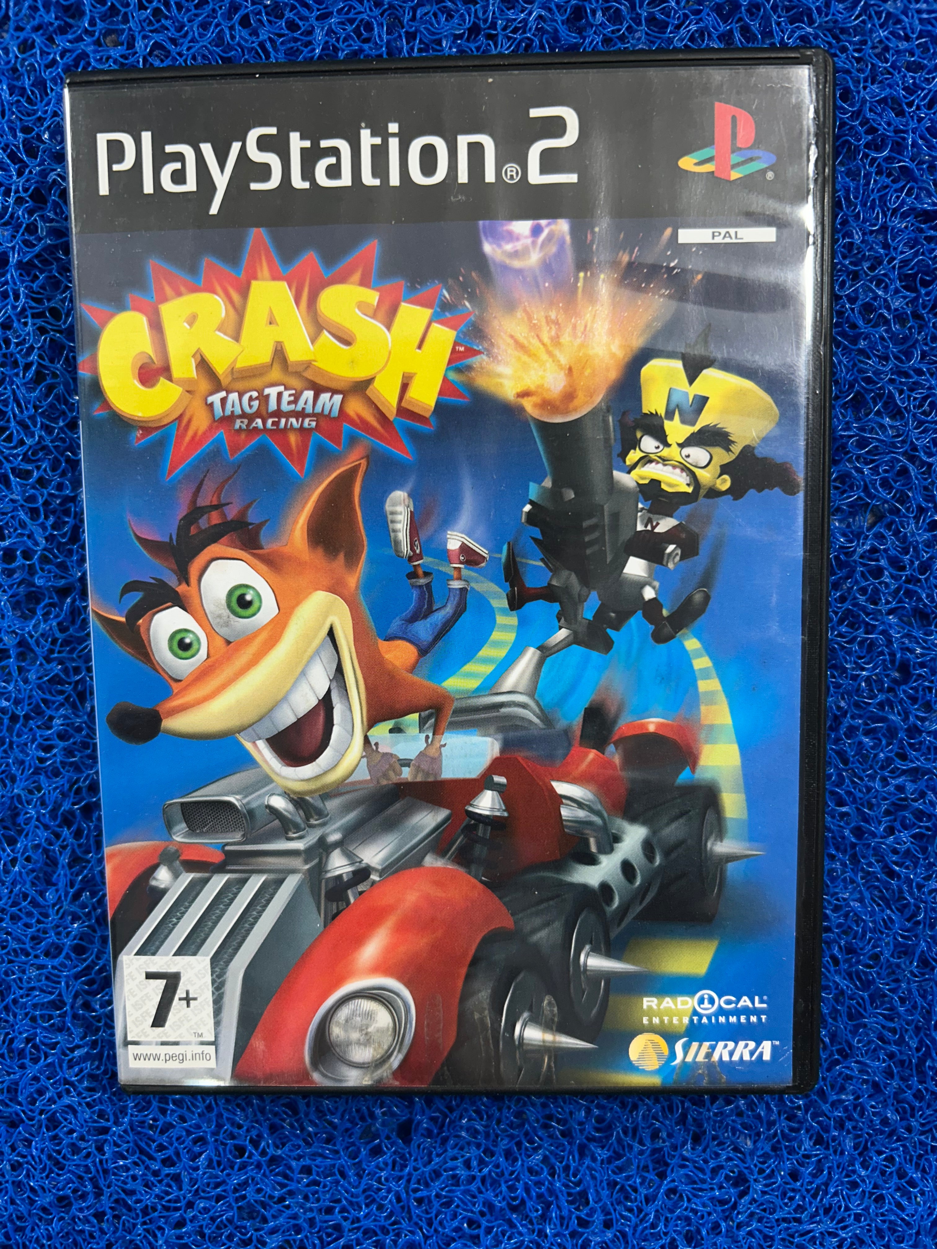 PS2# Crash tag team Racing (E)