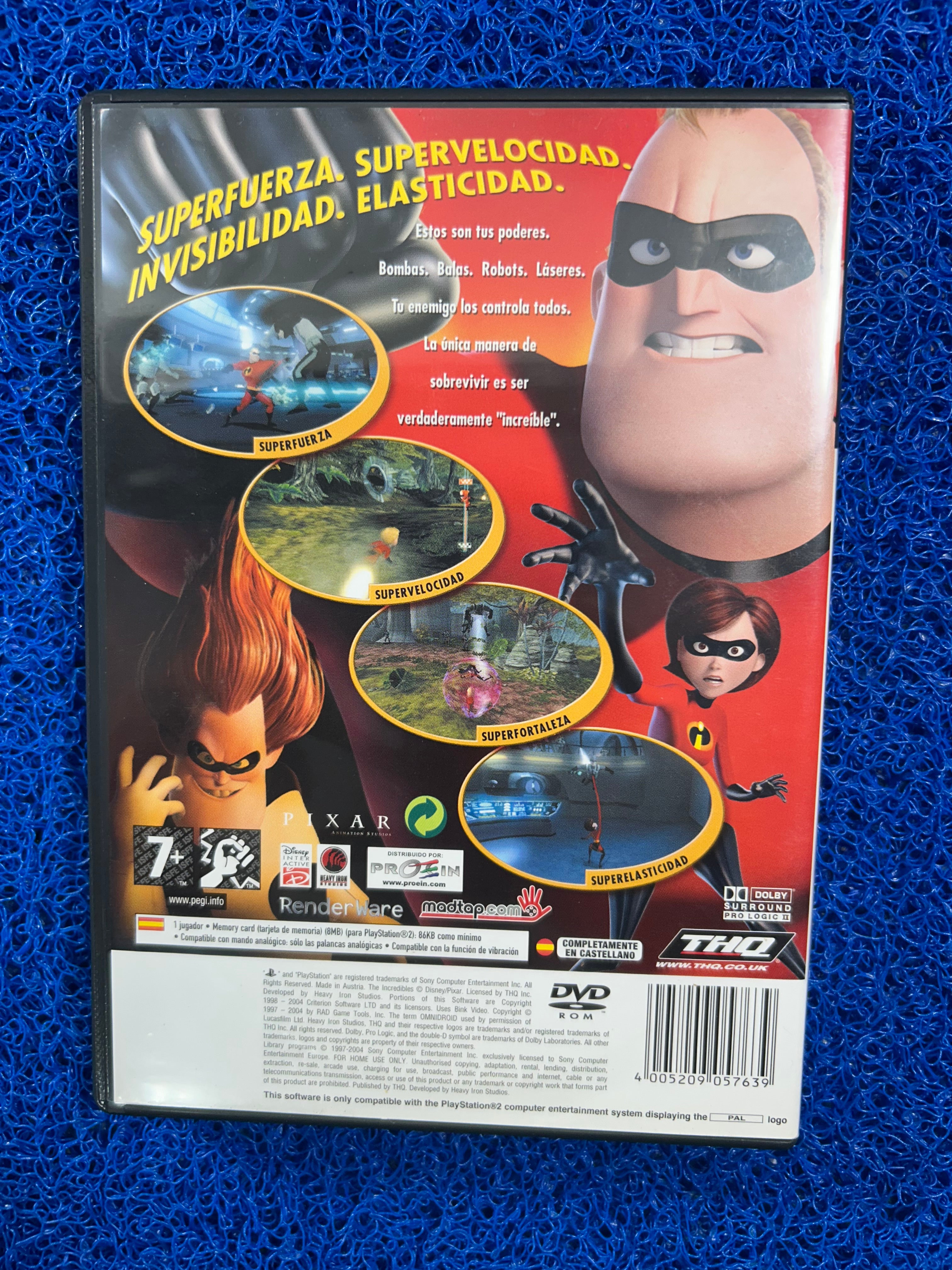 PS2# The incredibles (E)
