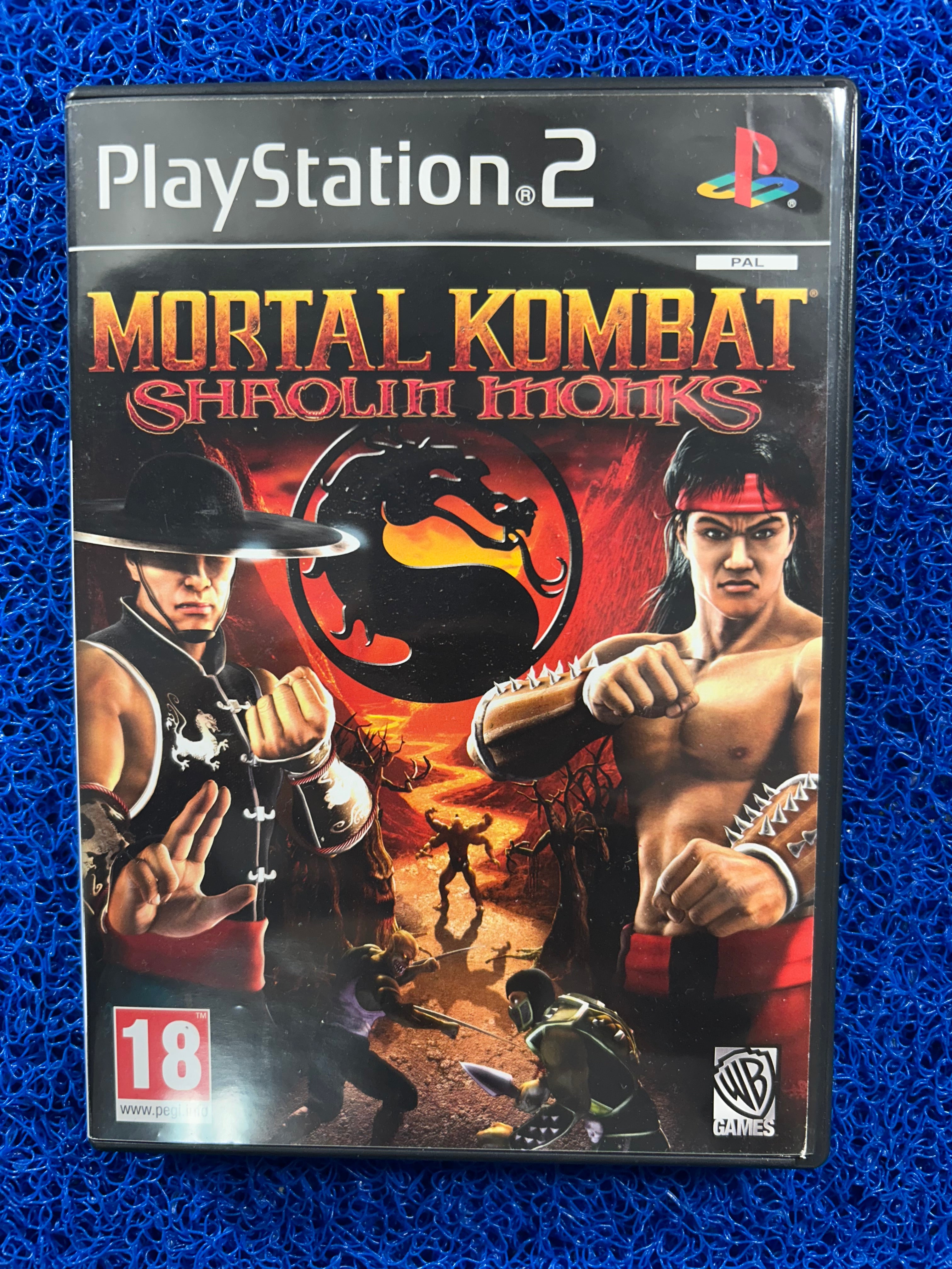 PS2 Mortal kombat shaolin monks (E)