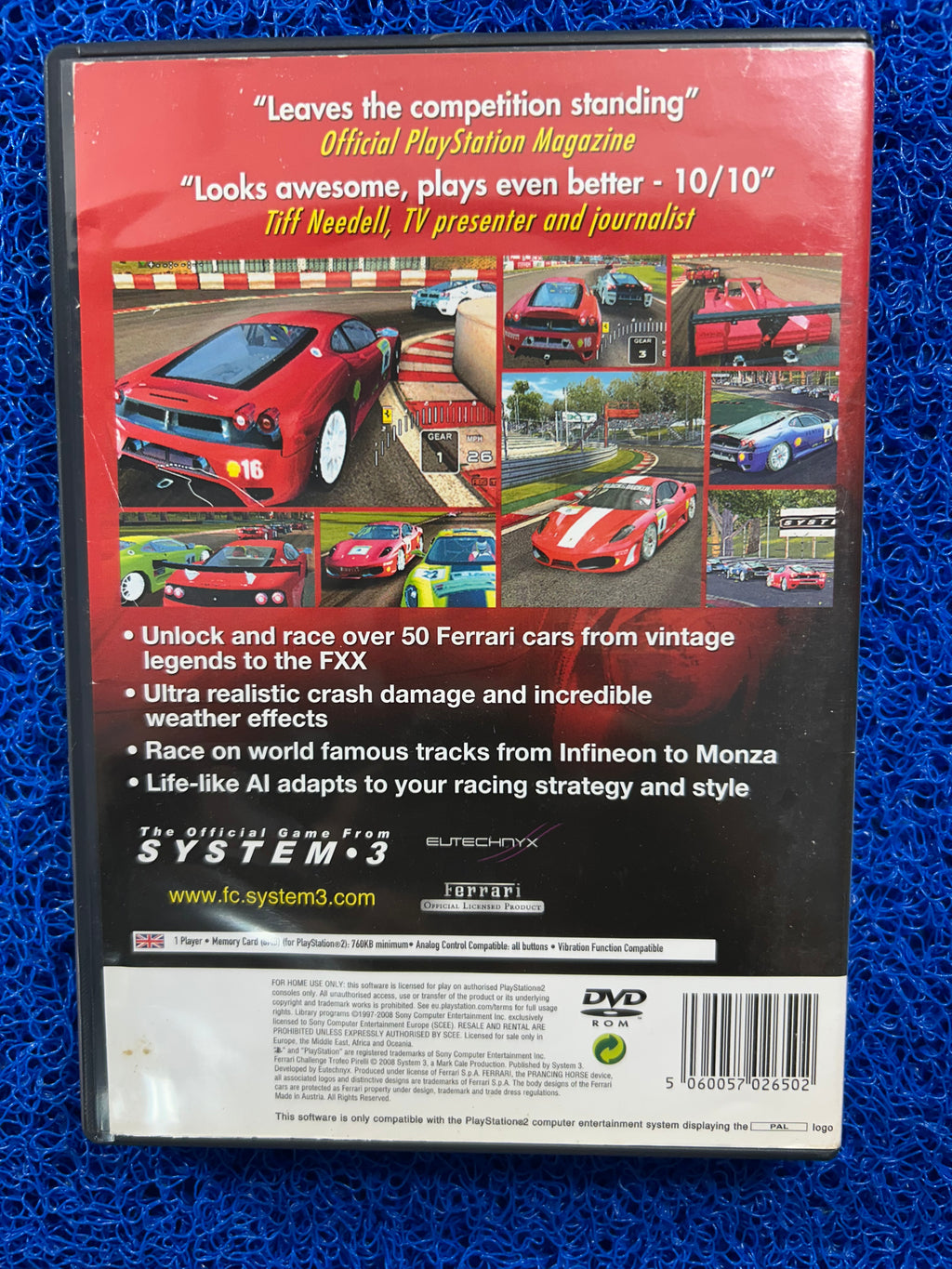 PS2 Ferrari challenge (E)