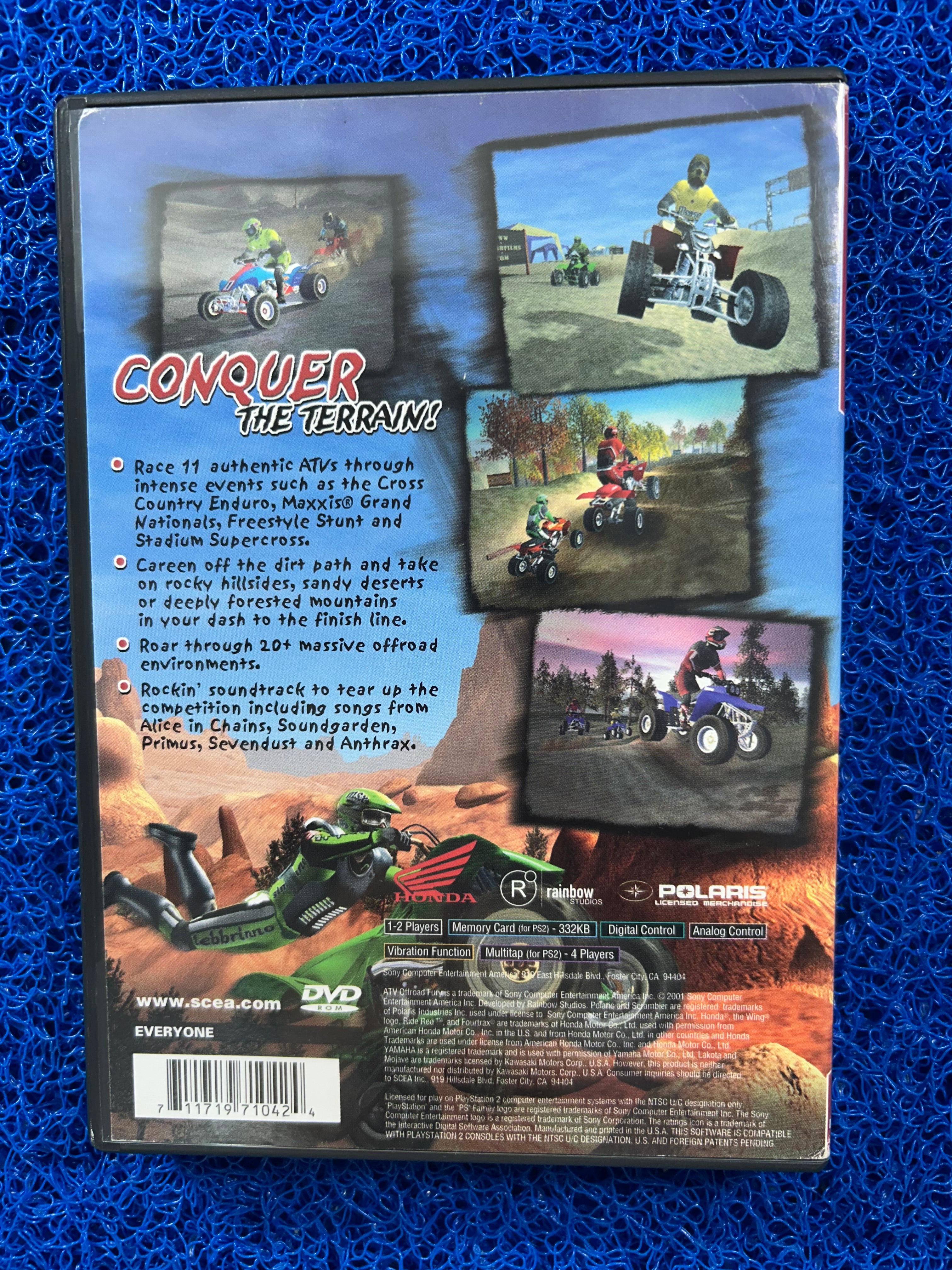 PS2 ATV Offroad fury (A)