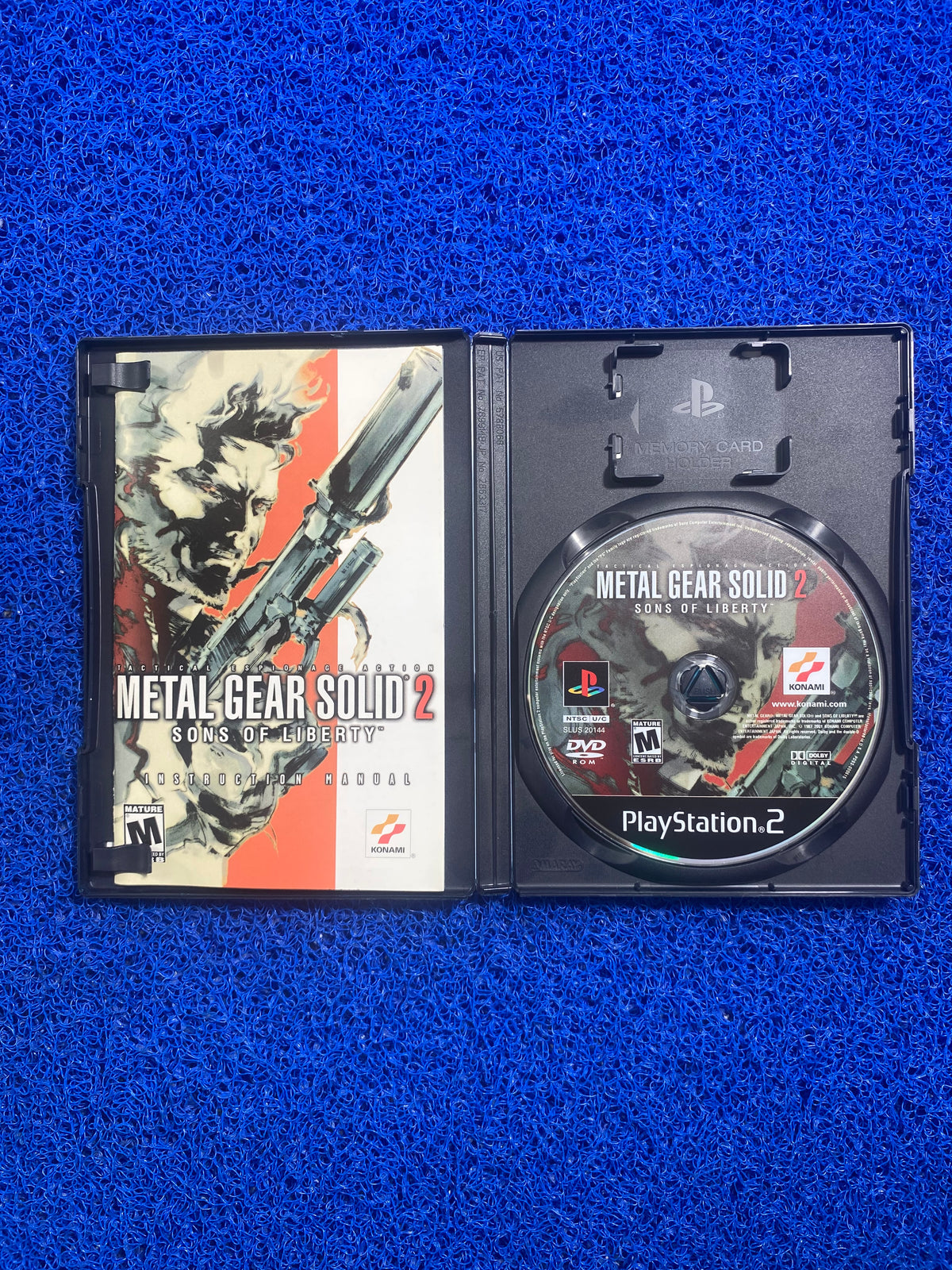 PS2# Metal gear solid 2 (A)