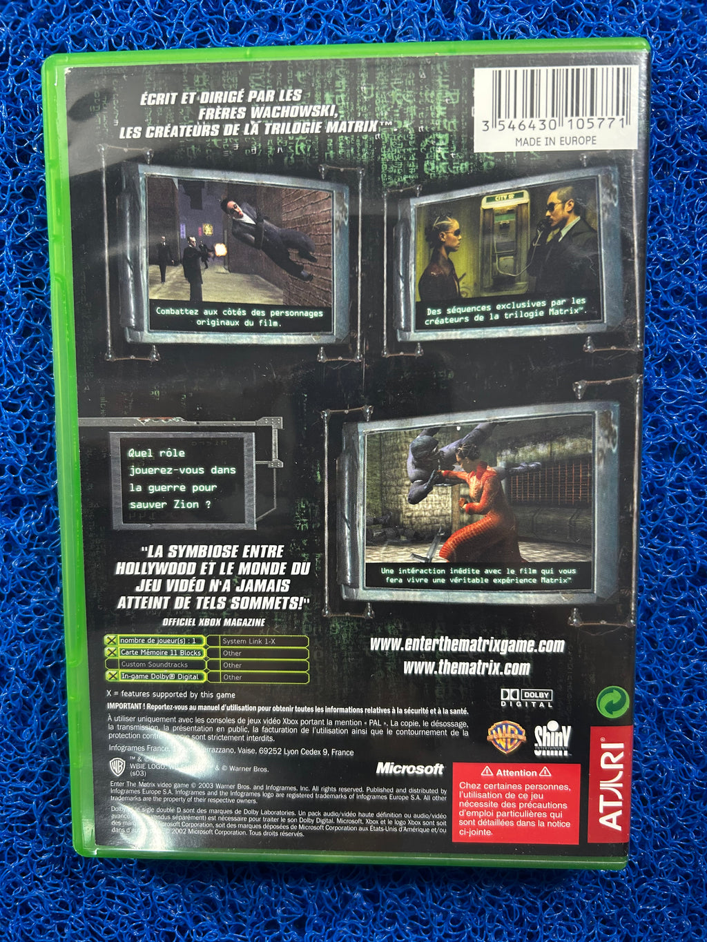 XBOX Enter the Matrix (E)