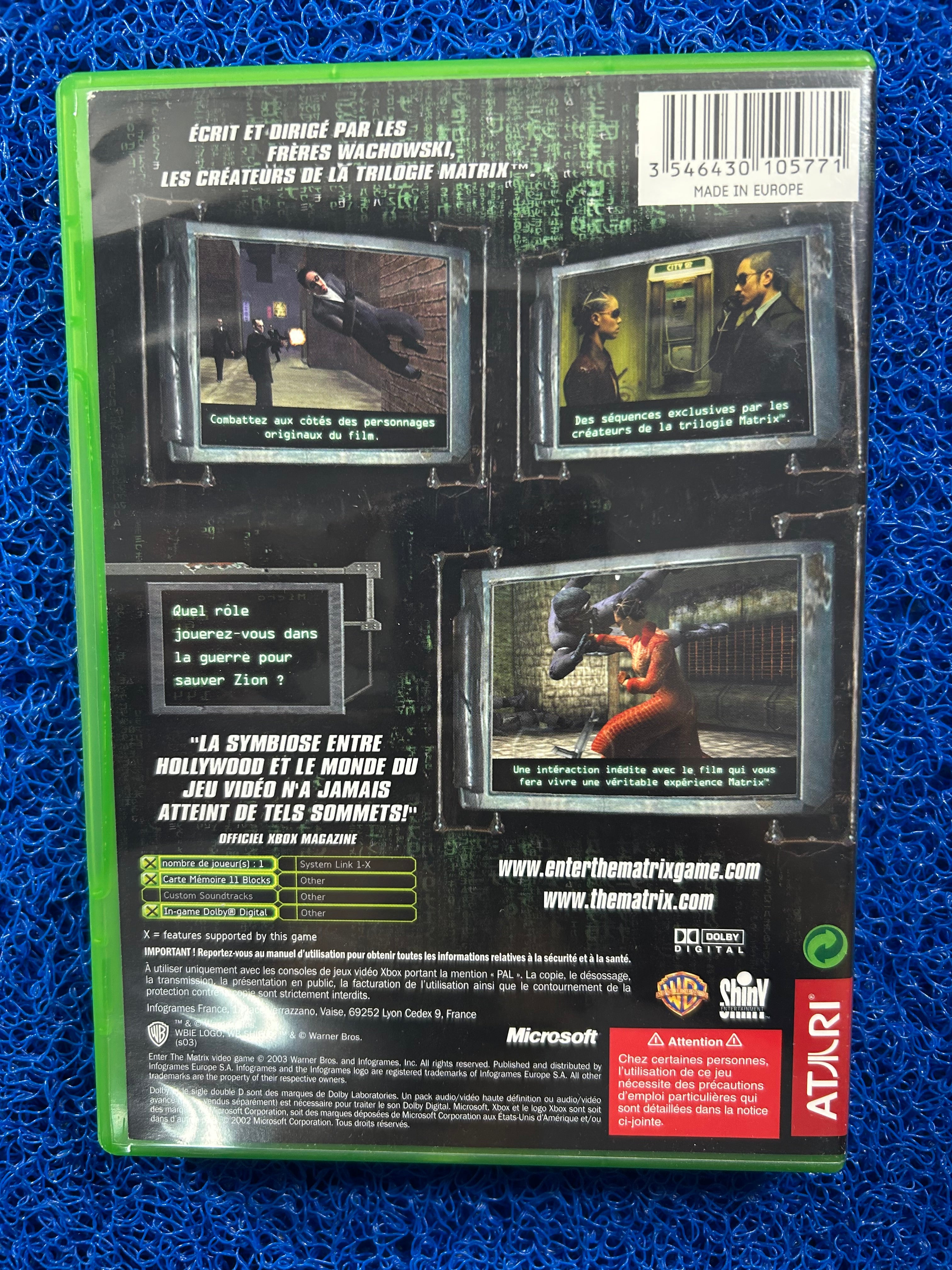 XBOX Enter the Matrix (E)