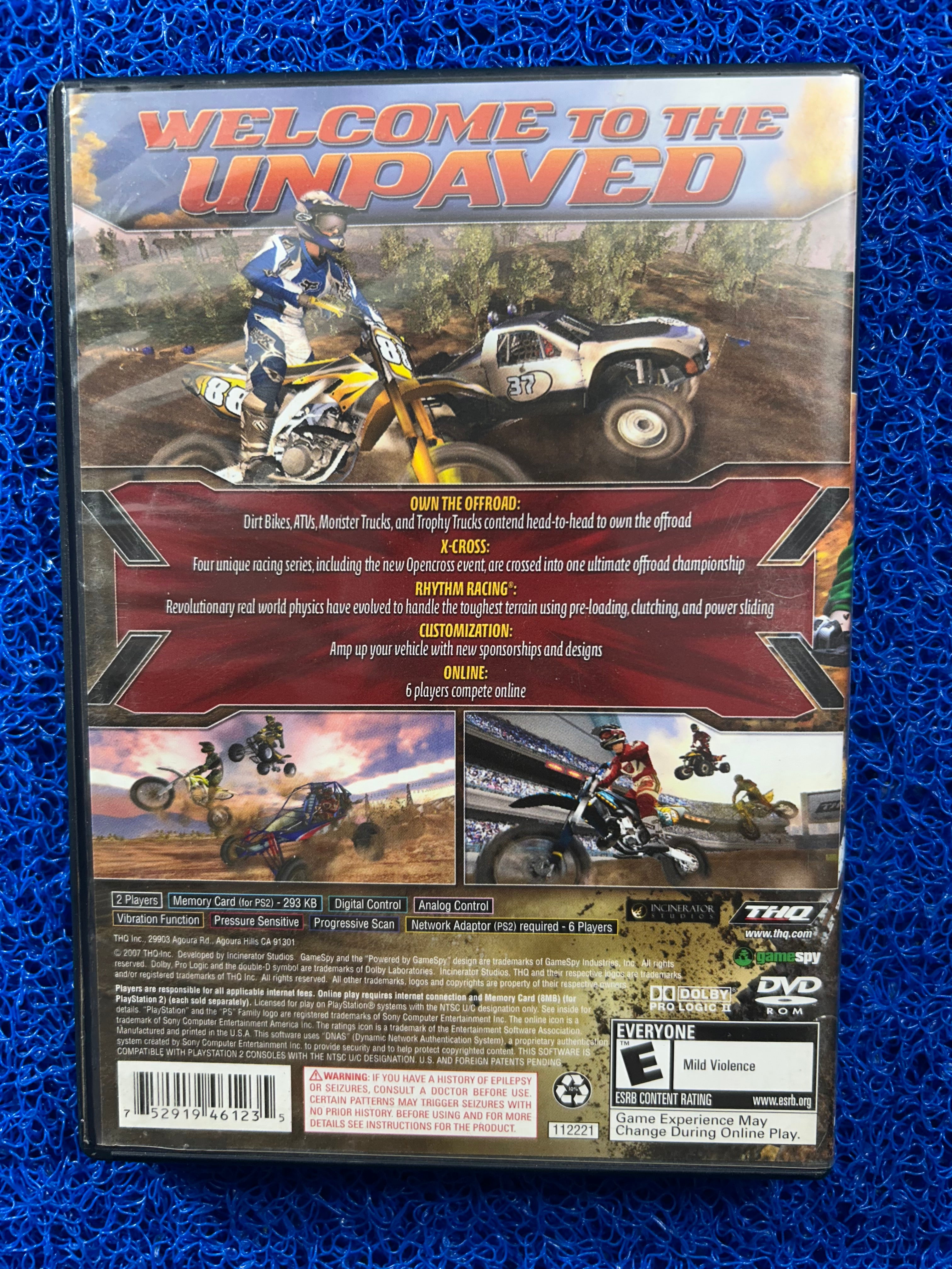 PS2 Mx vs. atv untamed (A)