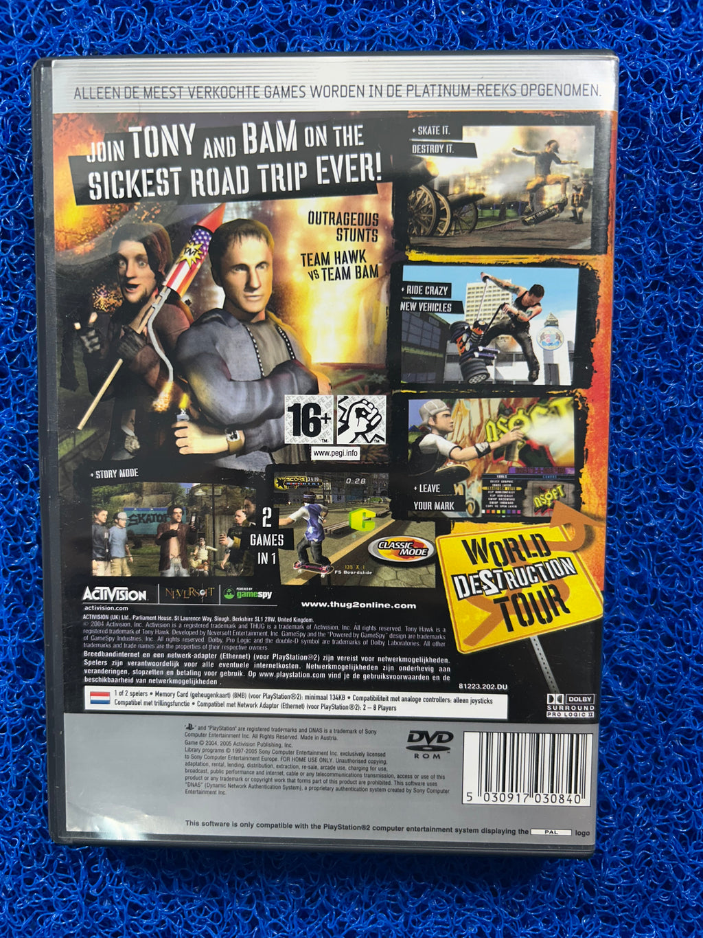 PS2 Tony hawk underground 2 (E)