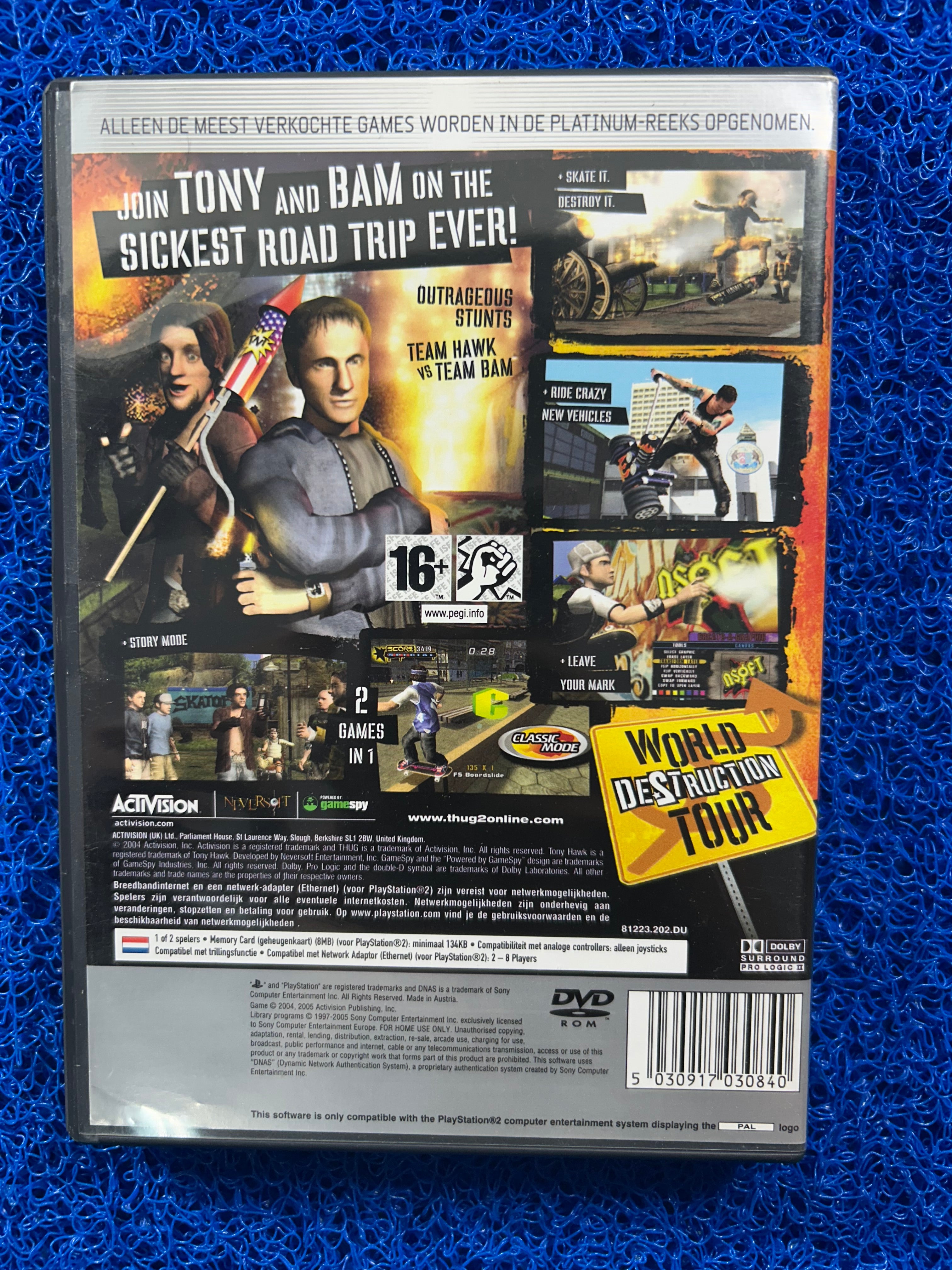 PS2 Tony hawk underground 2 (E)