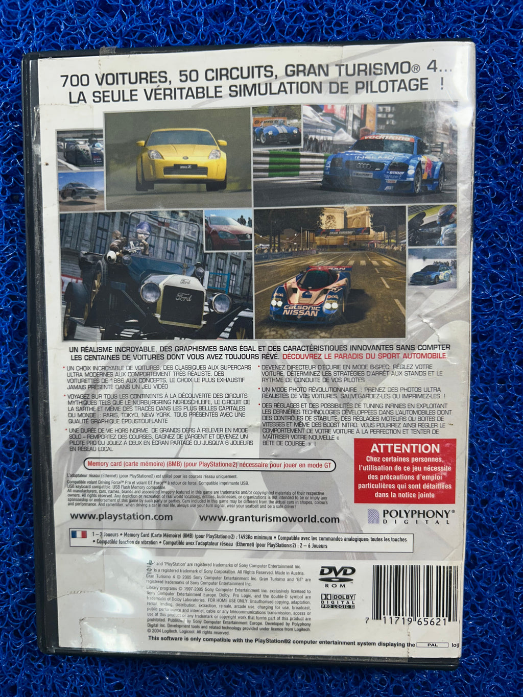 PS2 Gran turismo 4 (E)