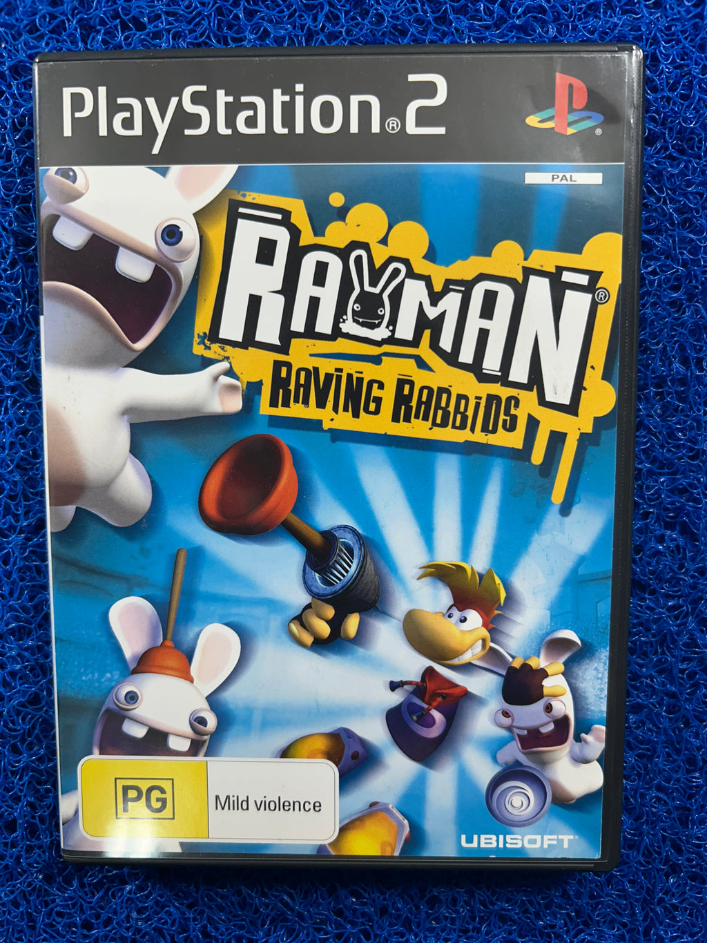 PS2 Rayman raving rabbits (E)