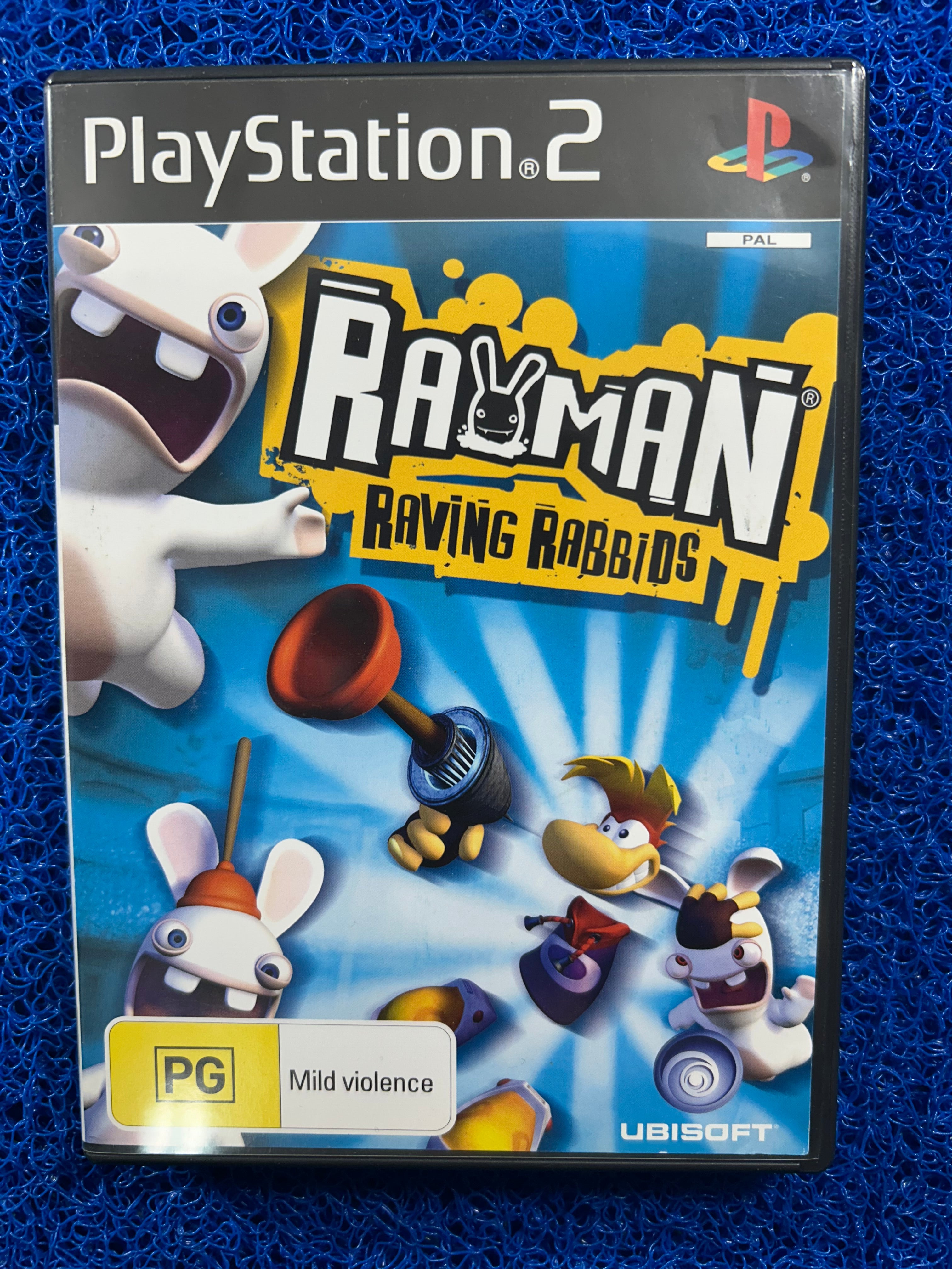 PS2 Rayman raving rabbits (E)