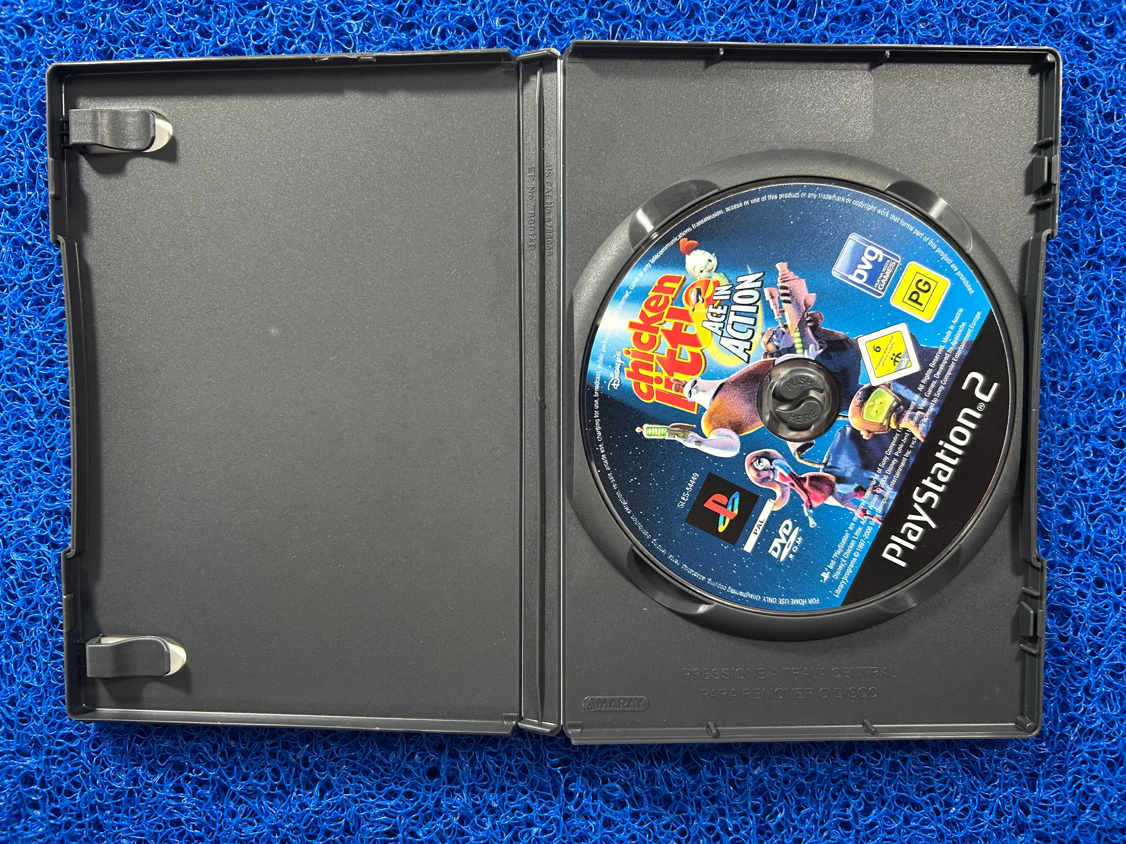 PS2 Chicken little Ace in action (E)