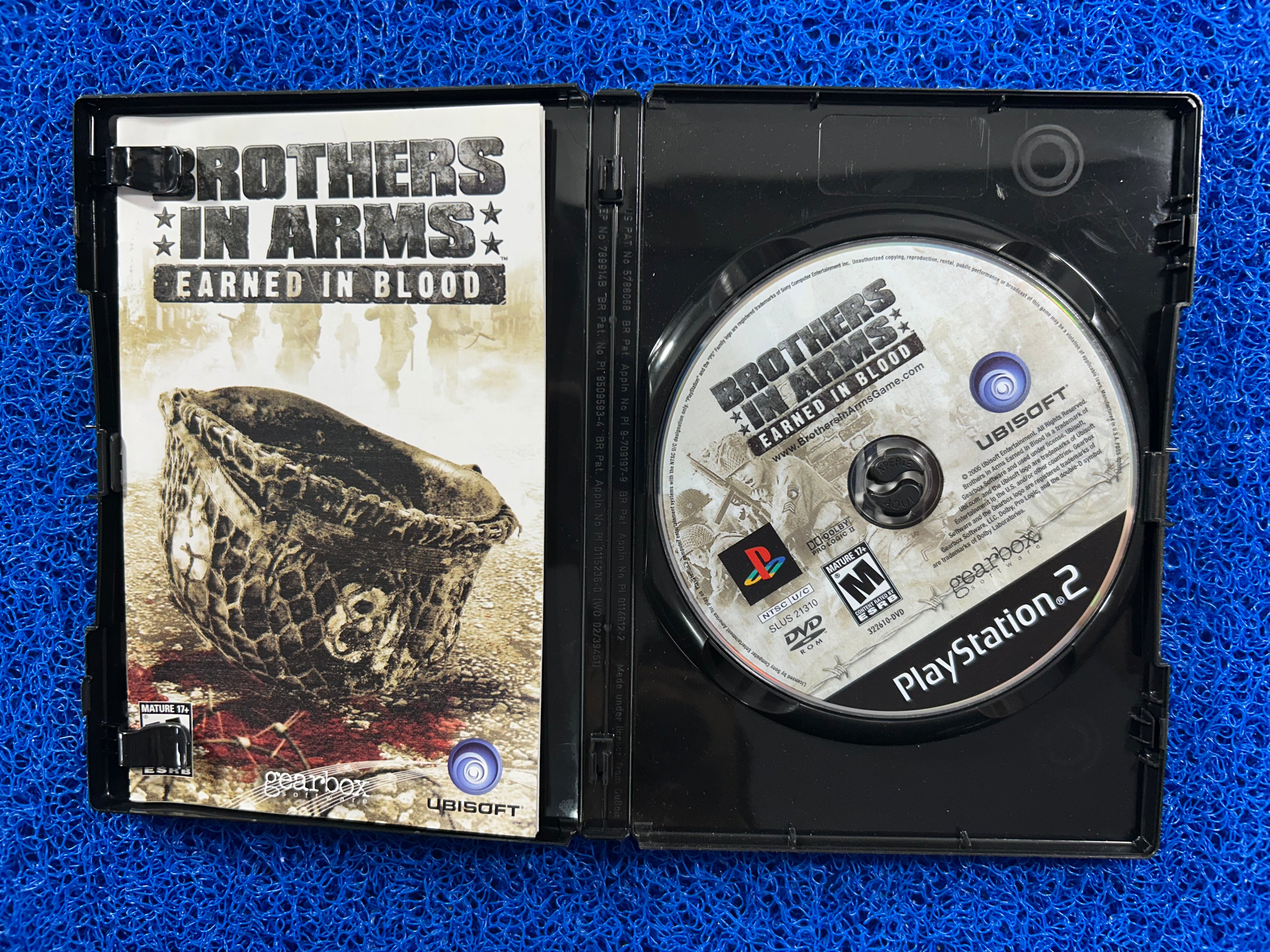 PS2 Brothers in arms earned in Blood (A)