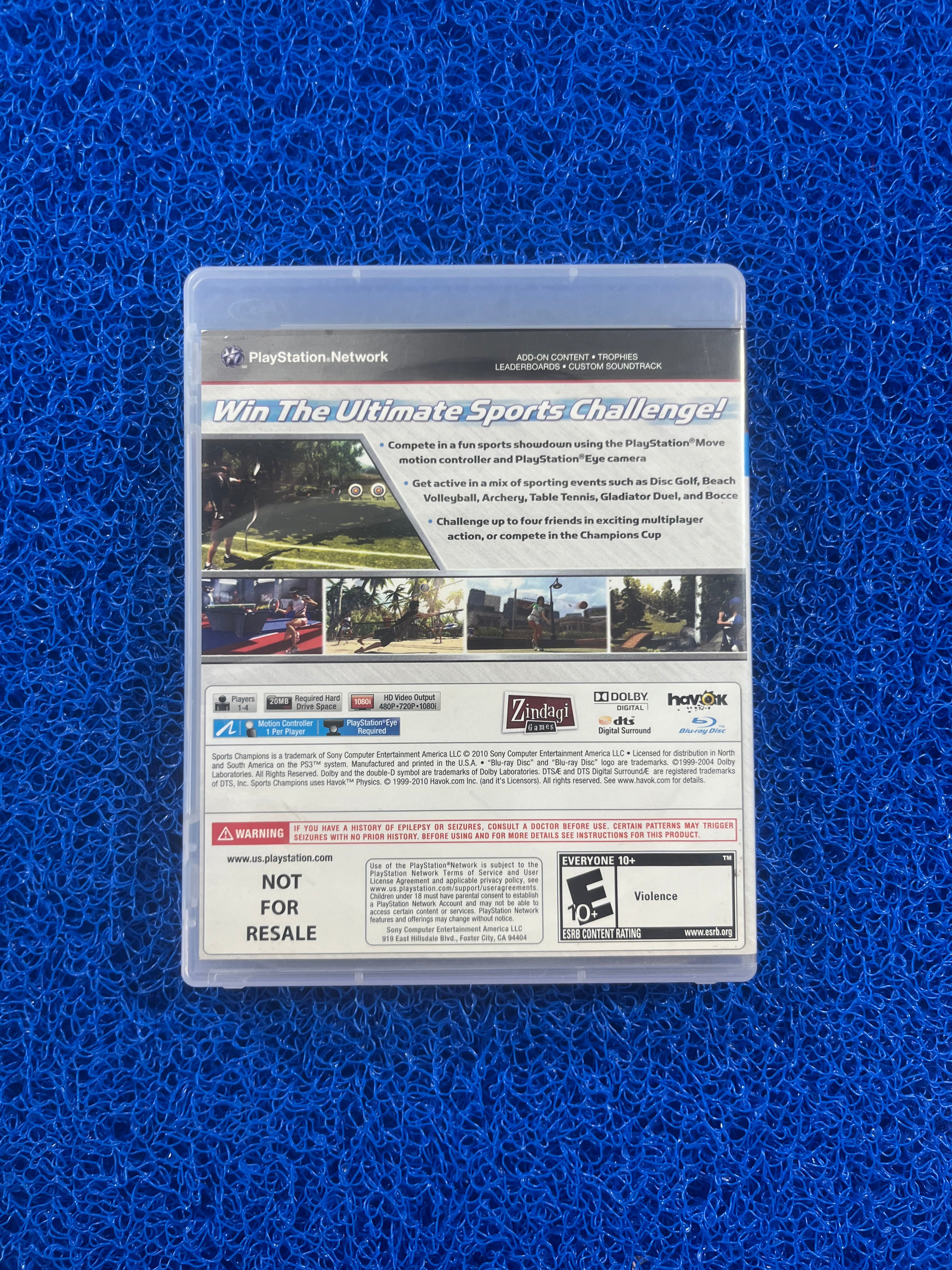 PS3 Sports Champions (A)