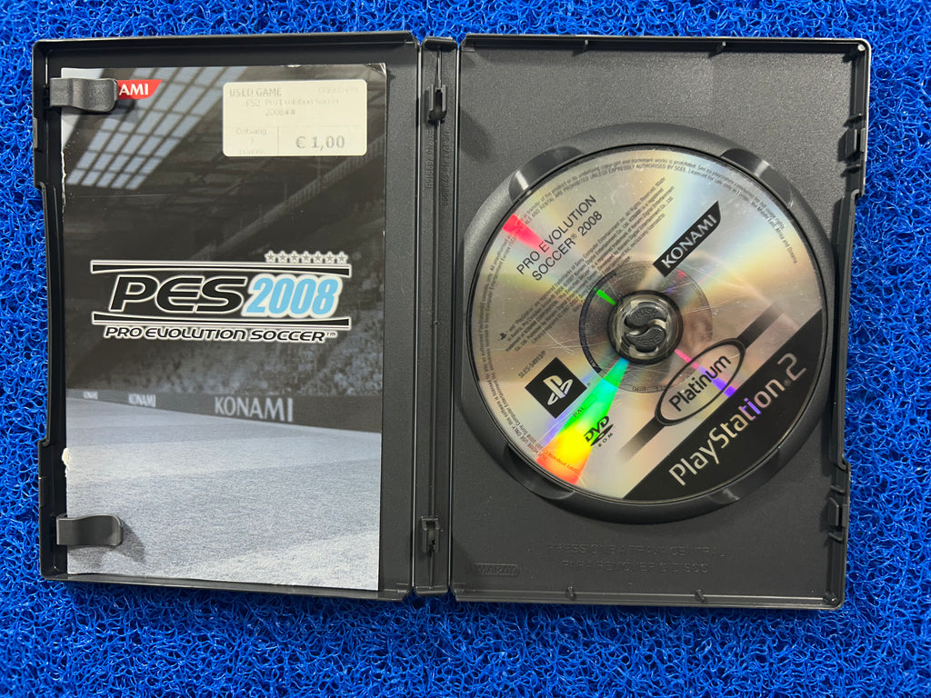 PS2 PES 2008 (E)