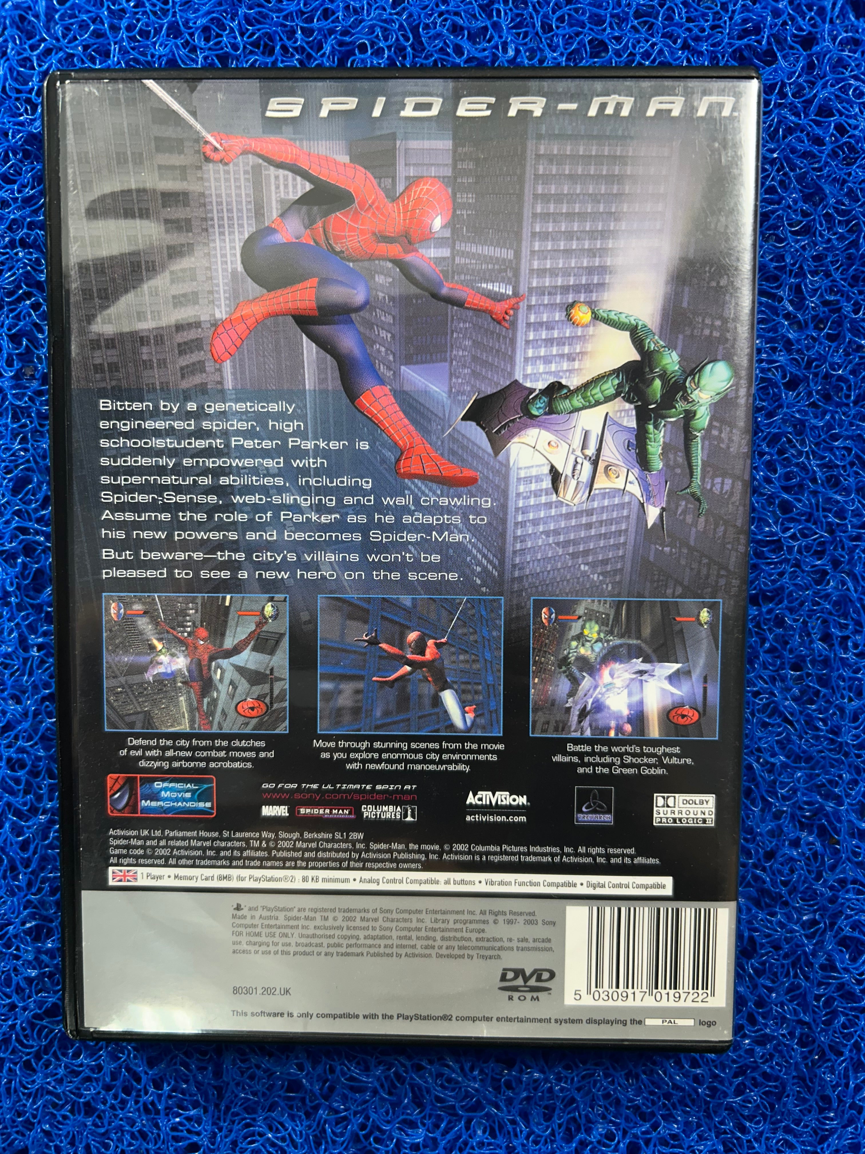 PS2 Spider-man (E)