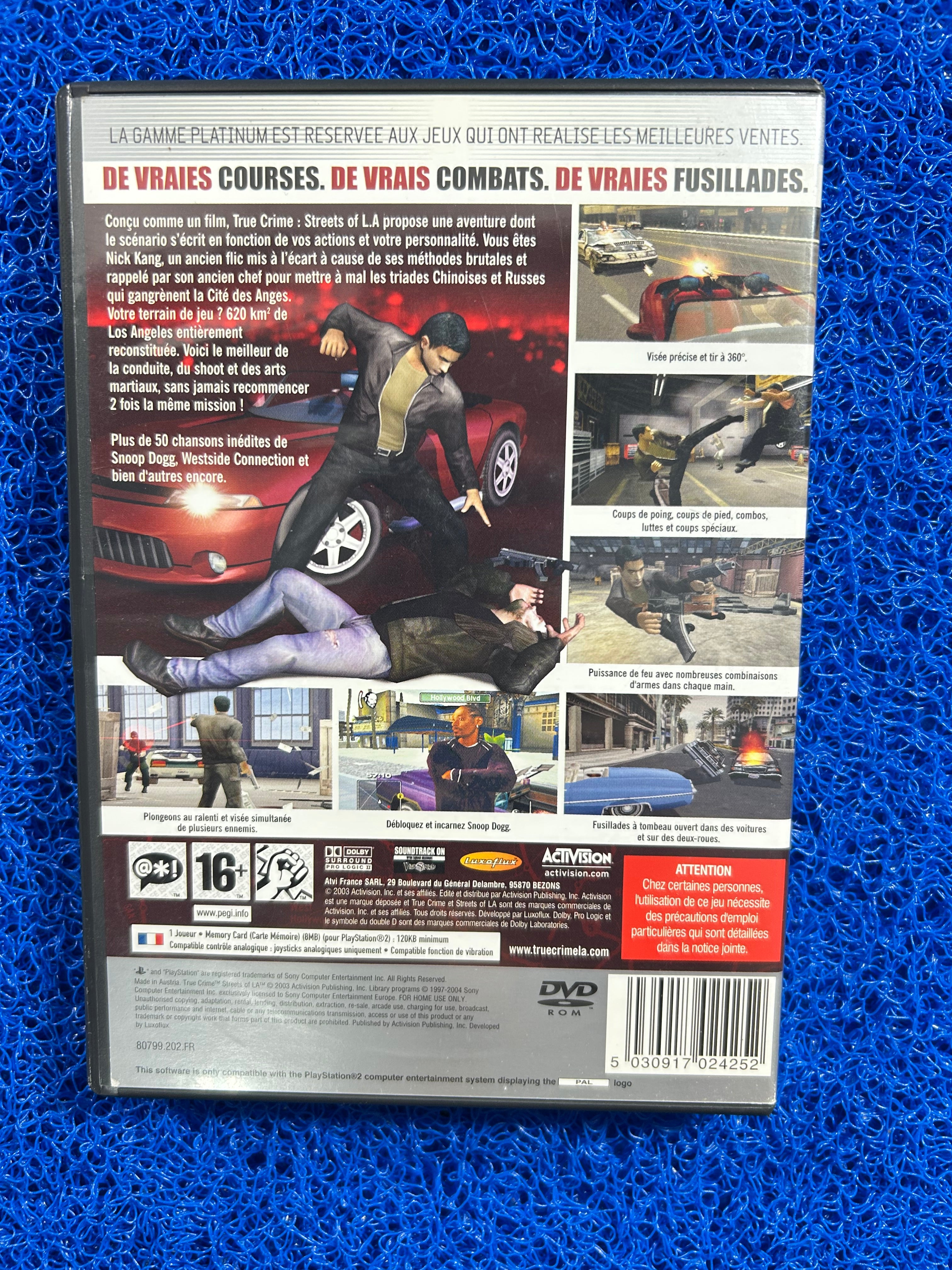 PS2 True crime (E)
