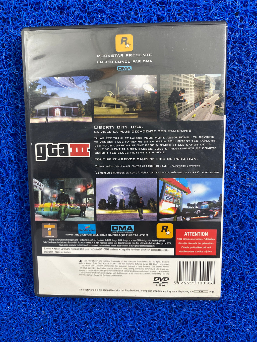 PS2# GTA III (E)