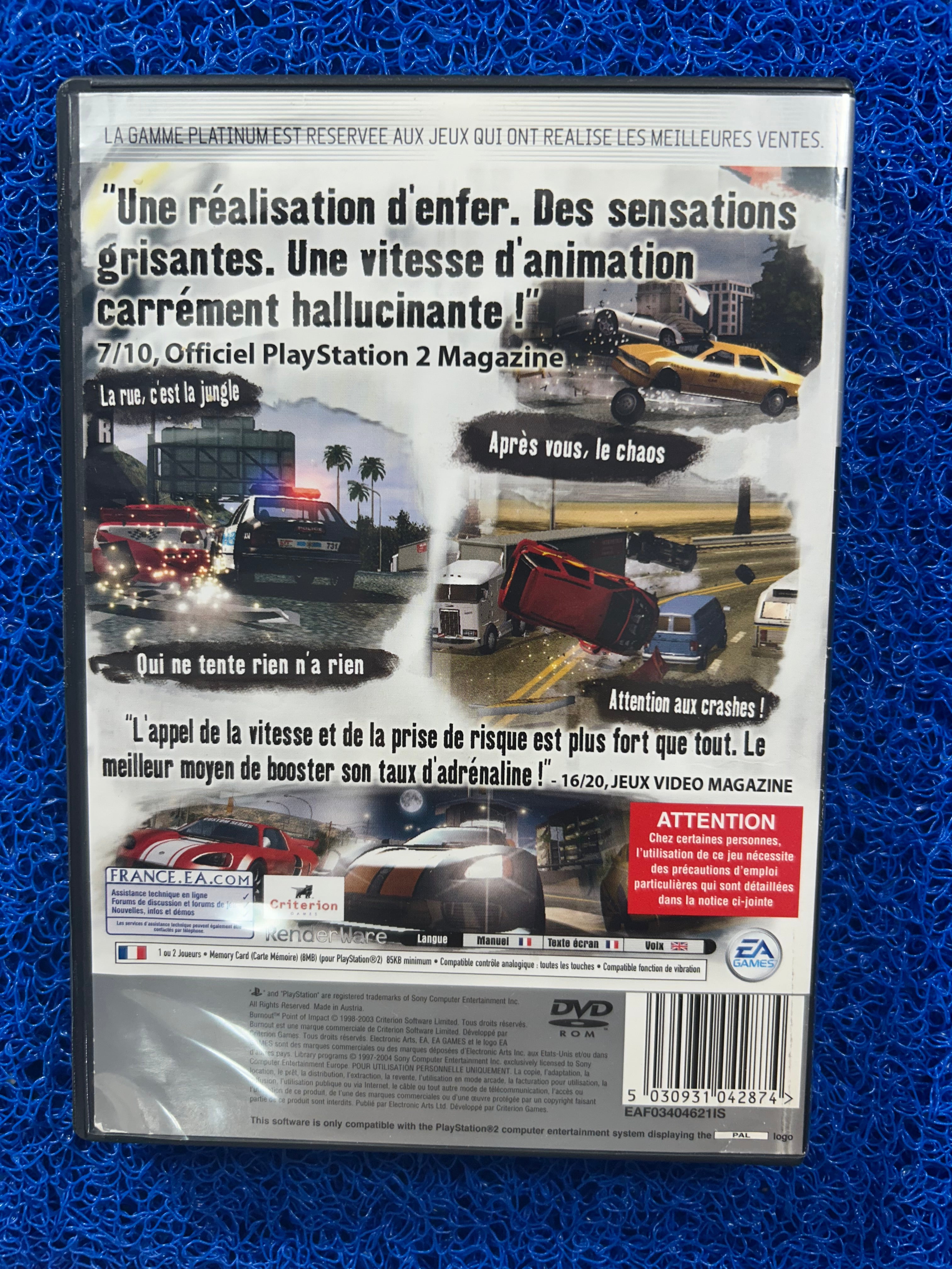 PS2 Burnout 2 (E)