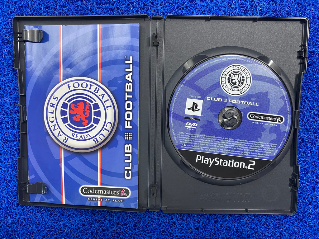 PS2# Rangers club football (E)