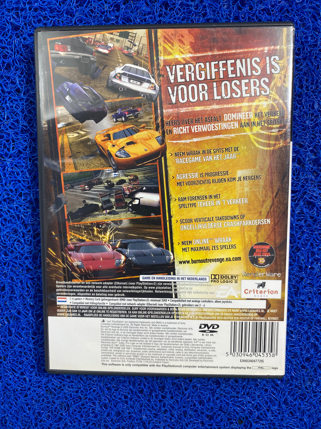 PS2# Burnout revenge (E)
