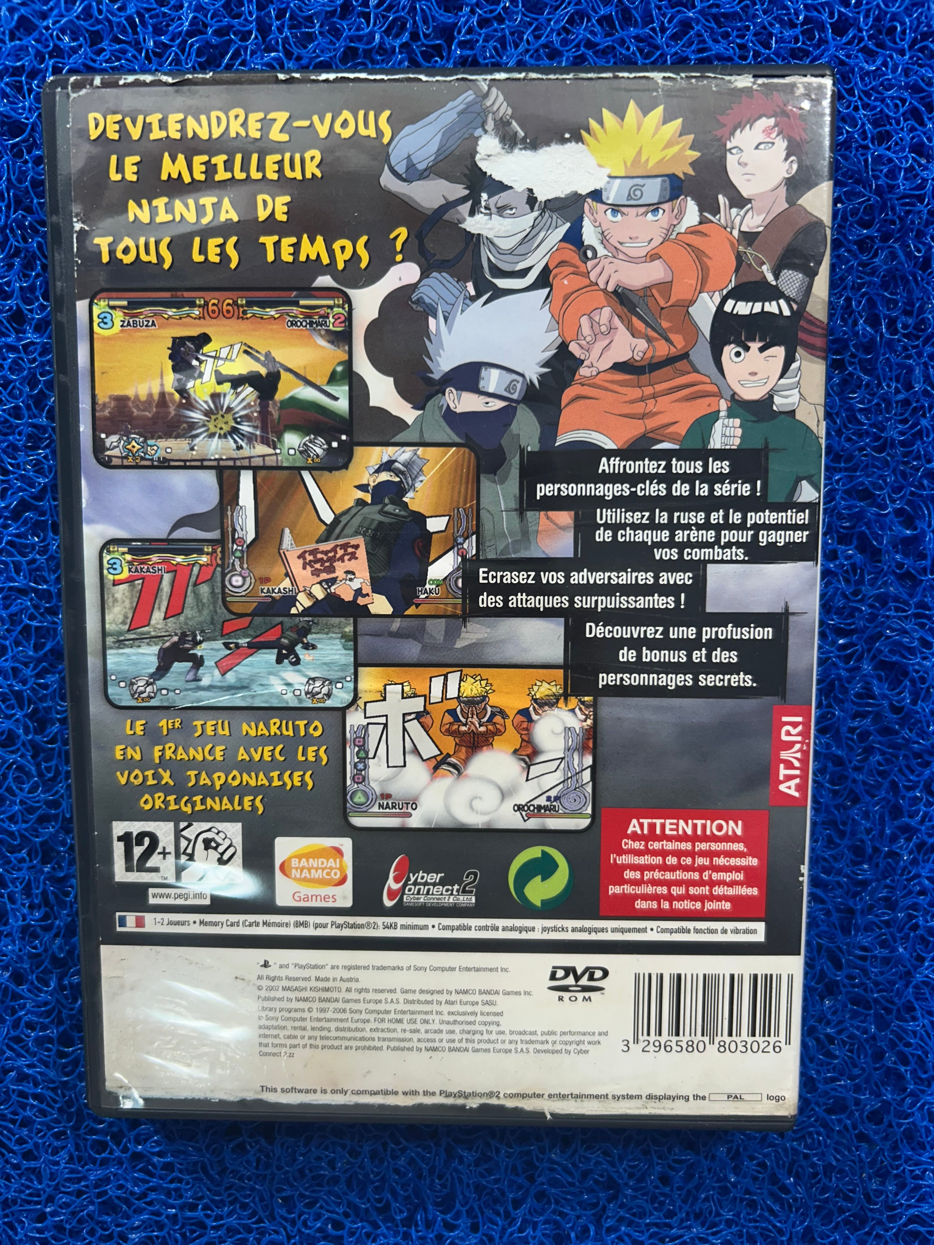 PS2 Naruto ultimate ninja (E)