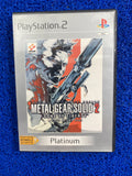 PS2# Metal gear solid 2 (E)