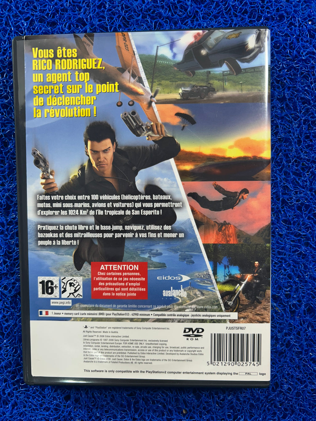 PS2 Just cause (E)
