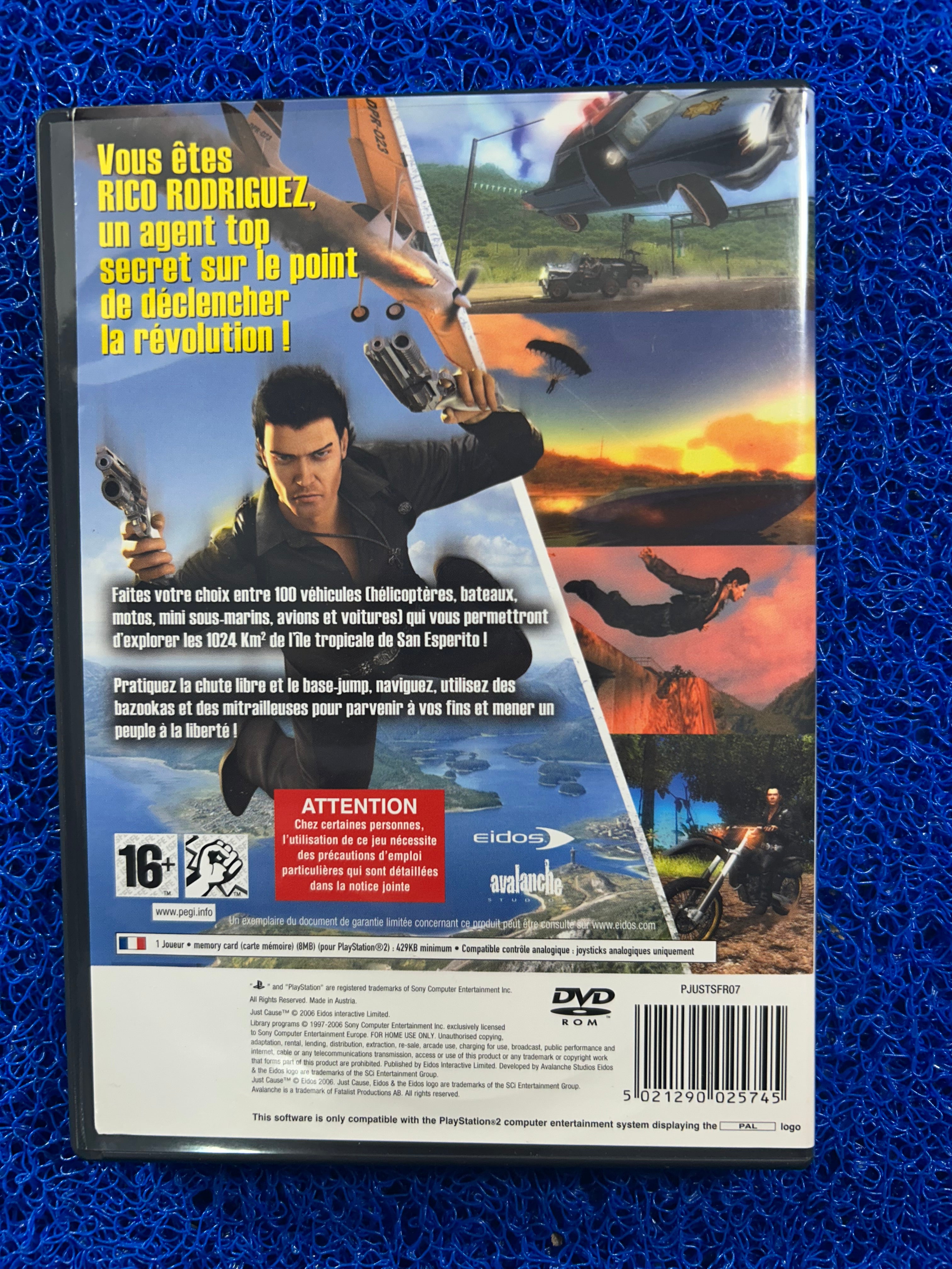 PS2 Just cause (E)