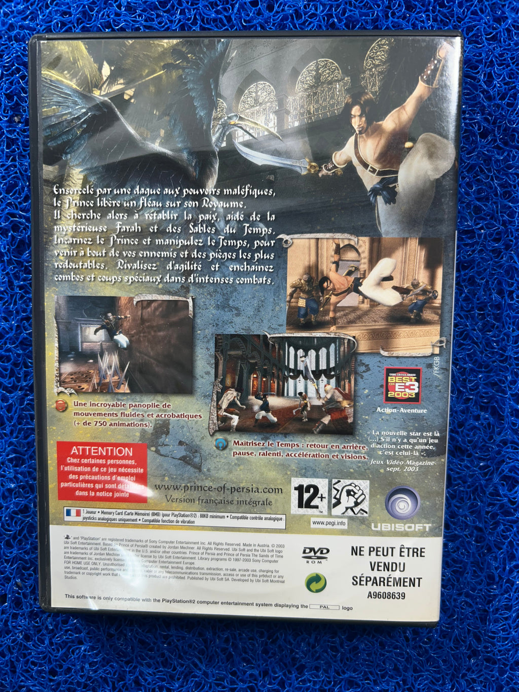 PS2 Prince of persia the sands of time (E)