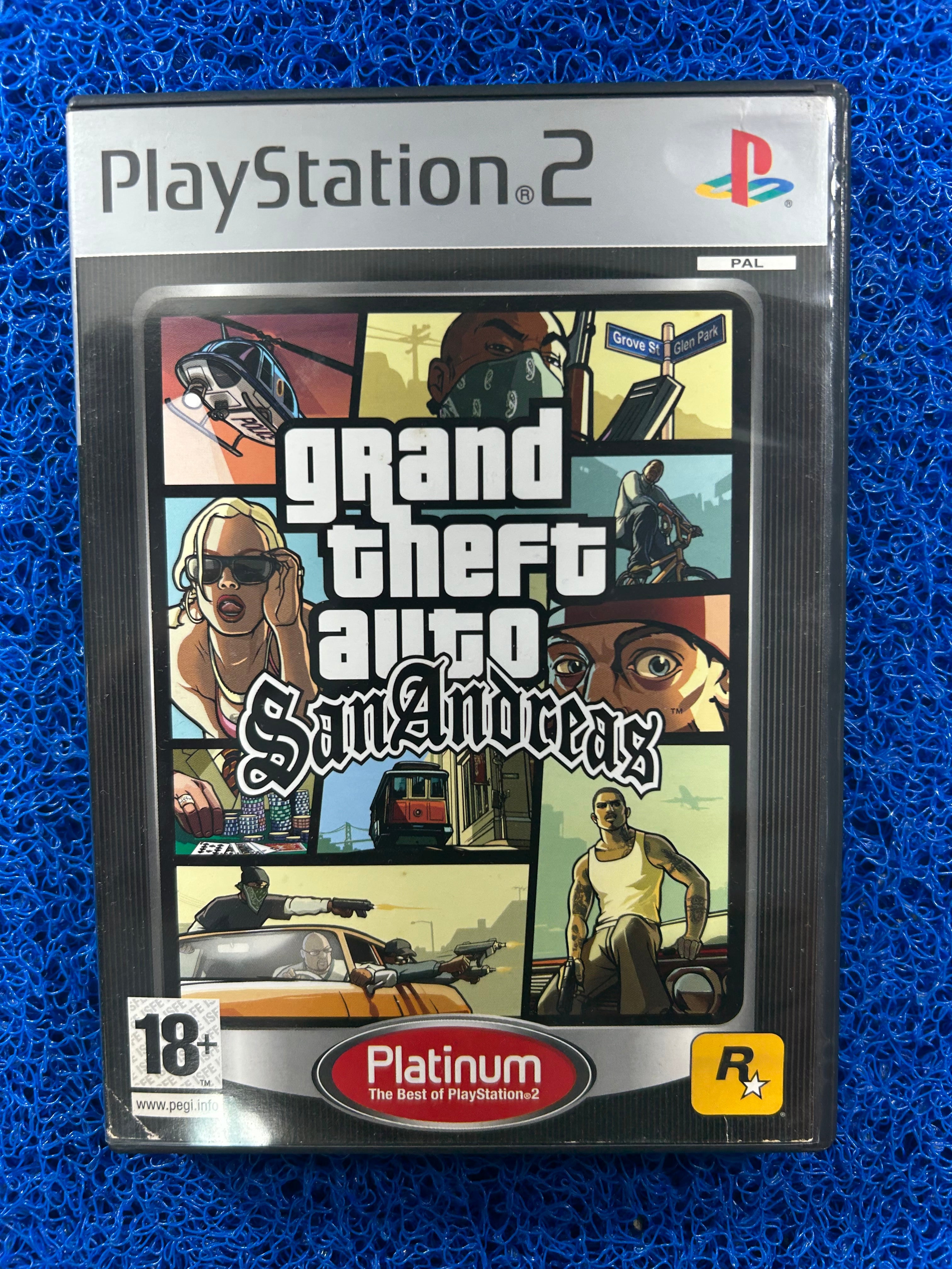 PS2 GTA San andreas (E)