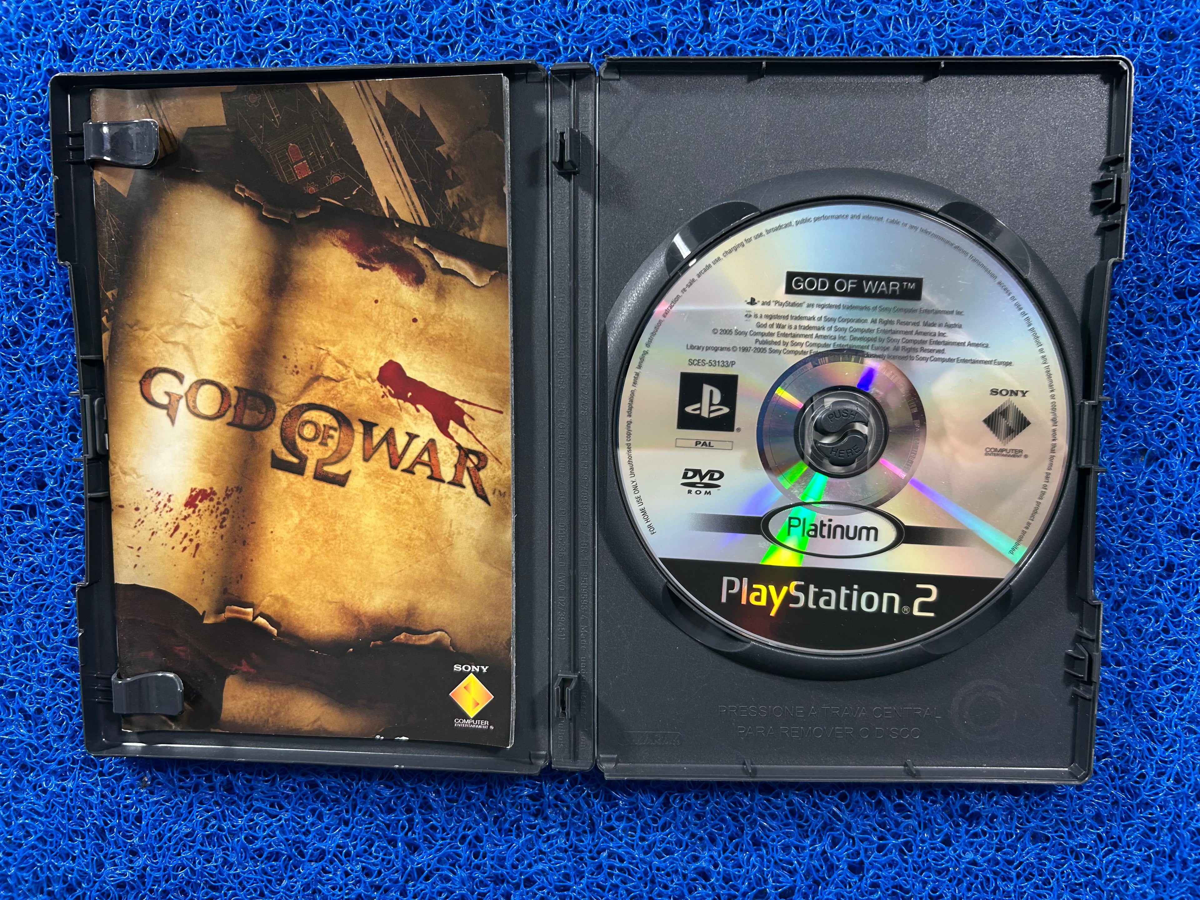PS2 God of war (E)