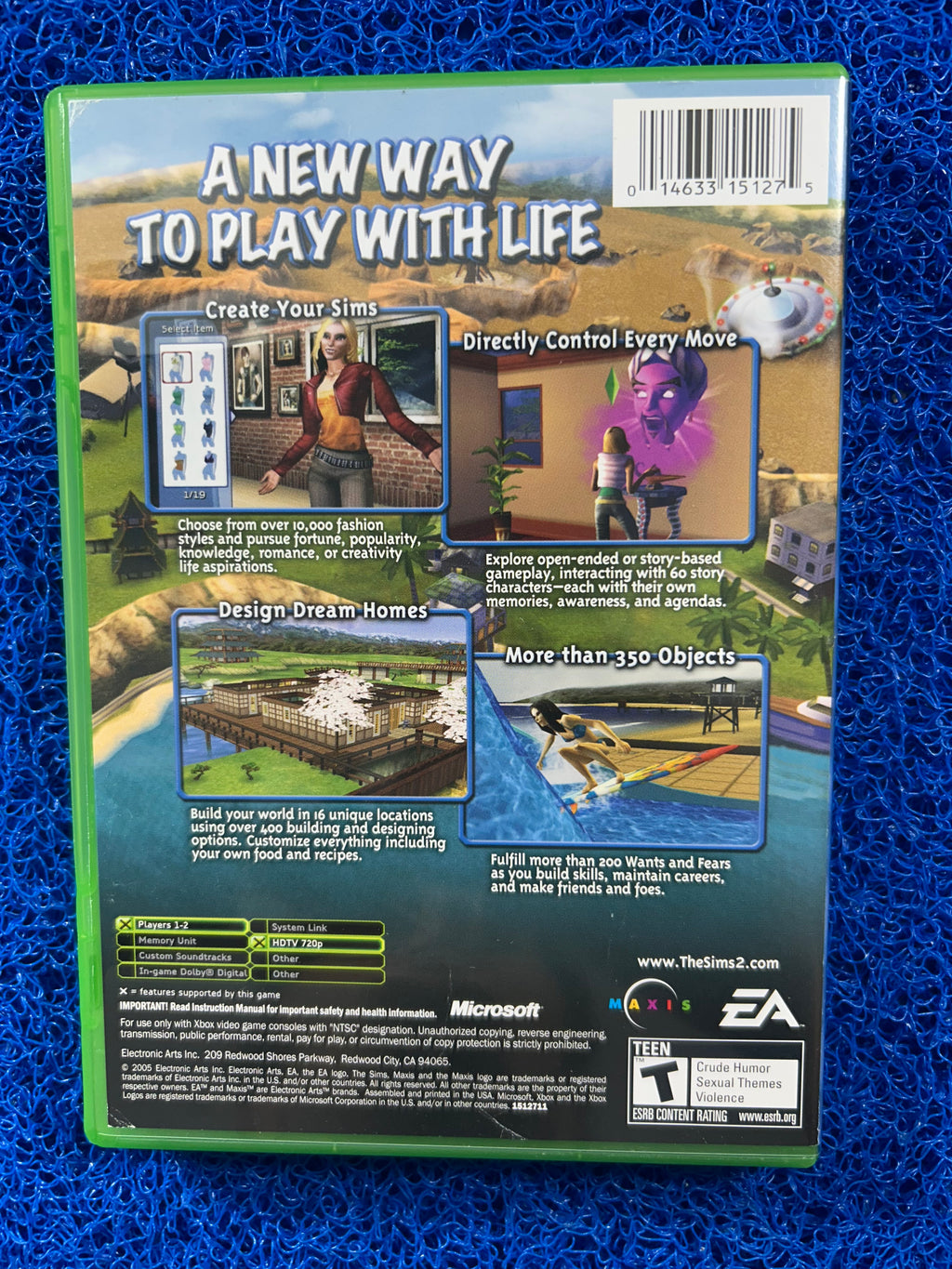 XBOX The sims 2 (A)