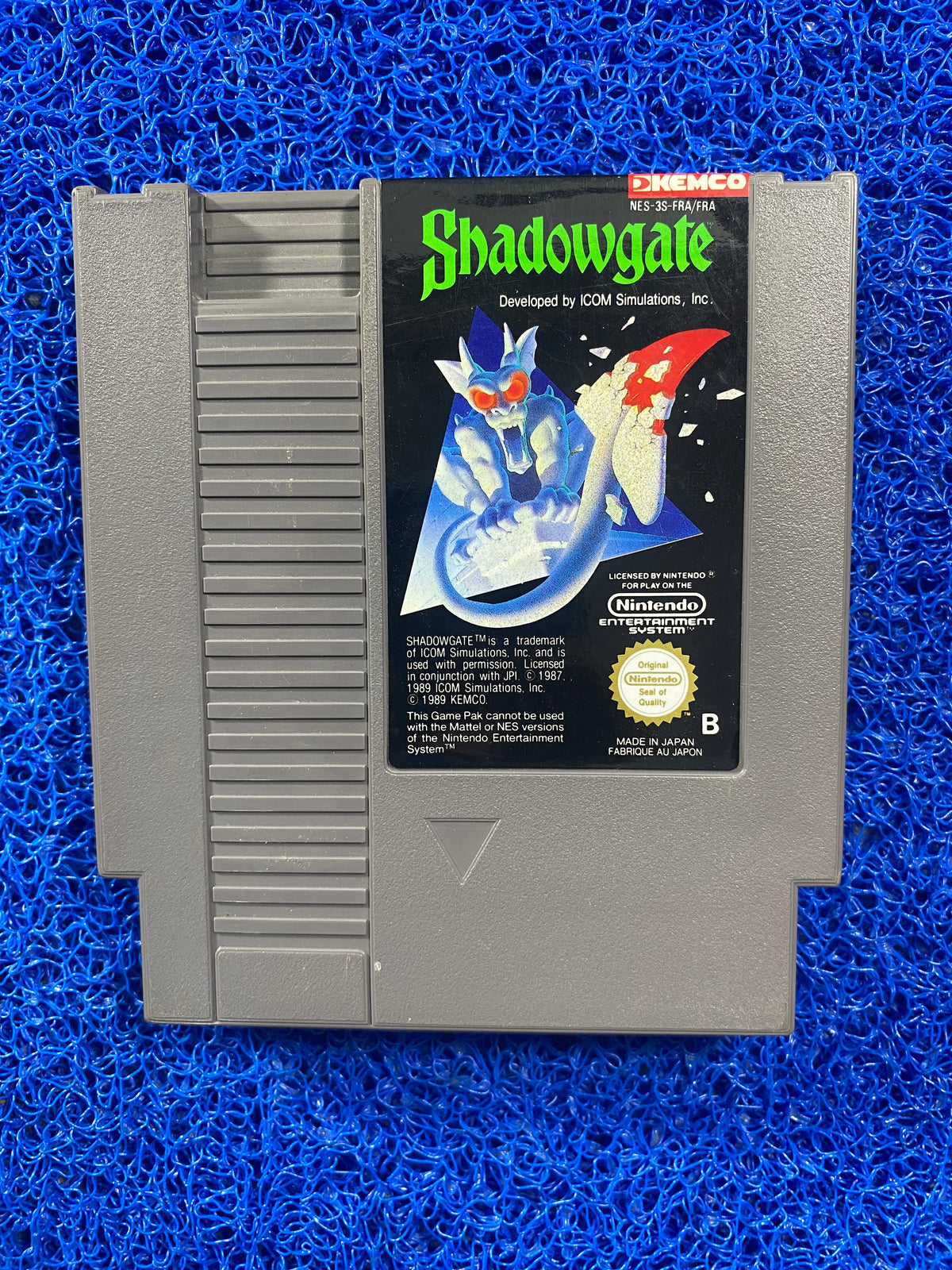 NES# Shadowgate (A)