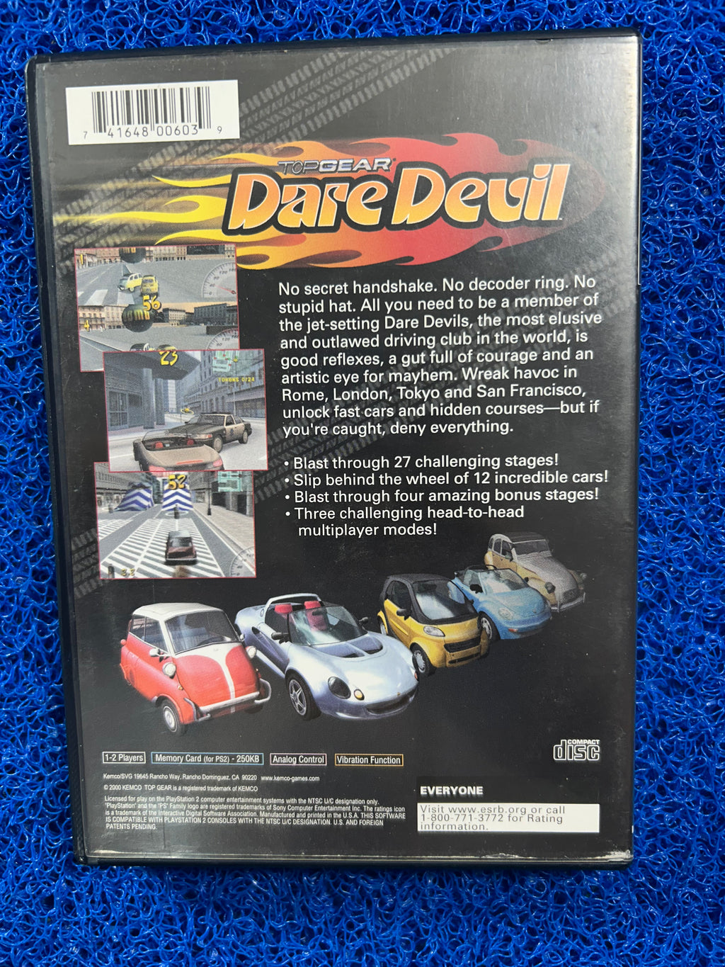 PS2 Top gear dare devil (A)