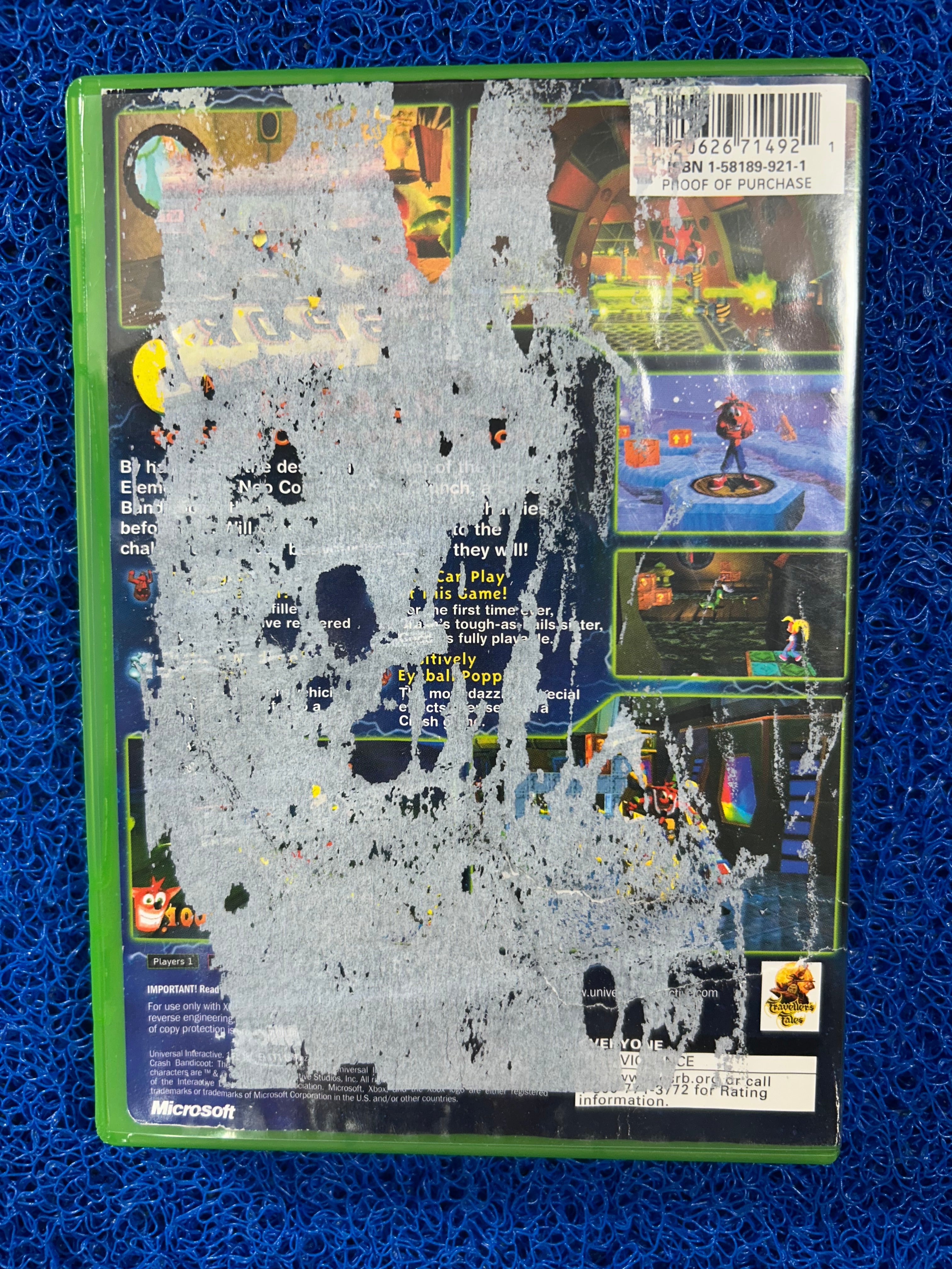 XBOX# Crash wrath of cortex (A)