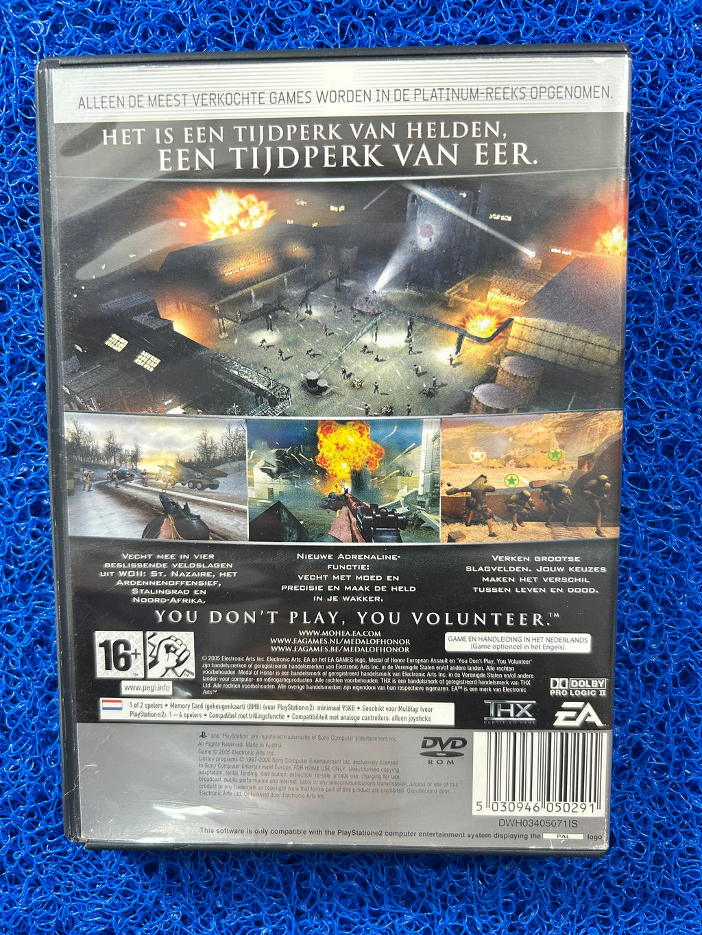 PS2 Medal of honor european assault (E)