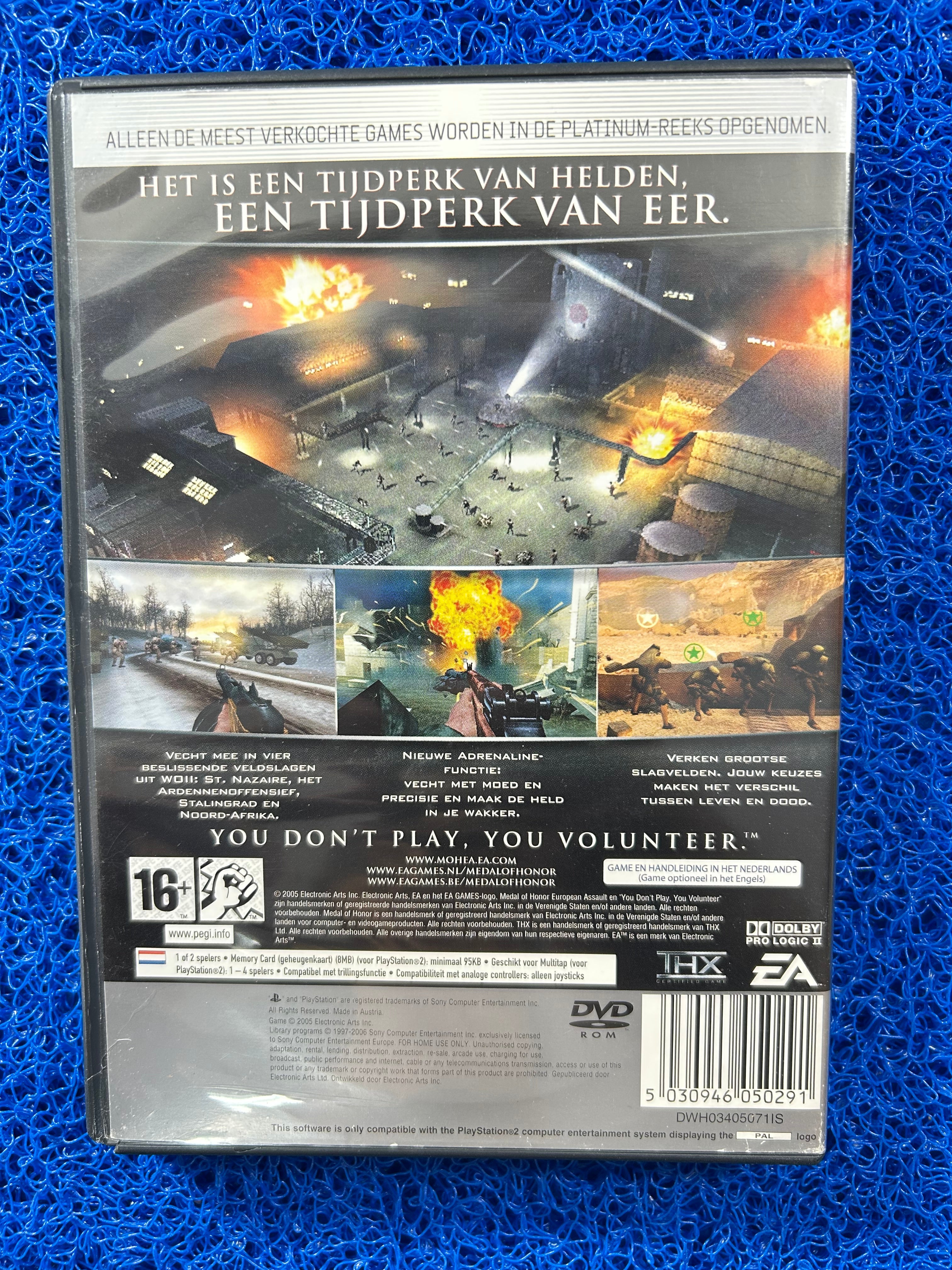 PS2 Medal of honor european assault (E)