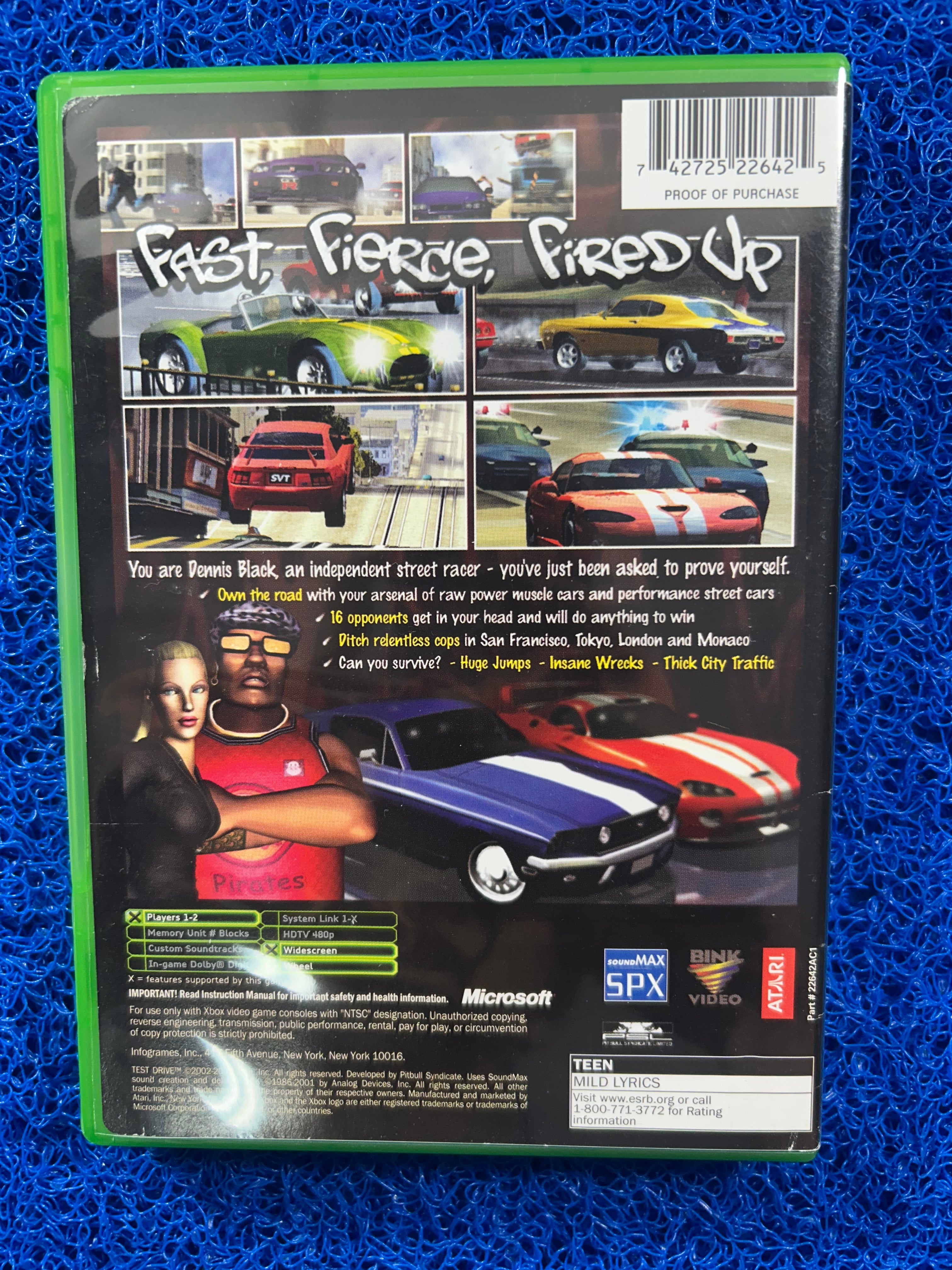 XBOX Test Drive (A)