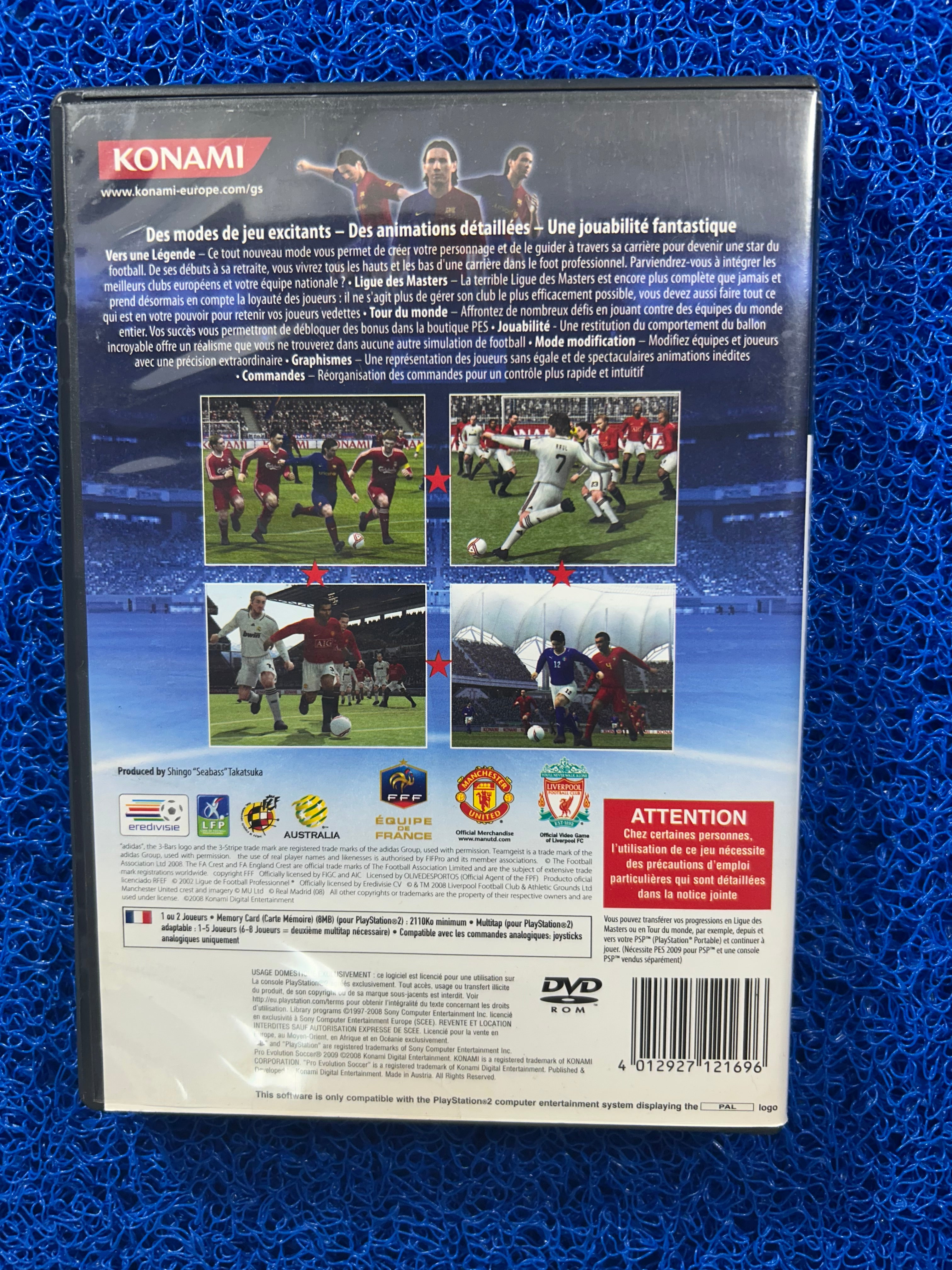 PS2 PES 2009 (E)