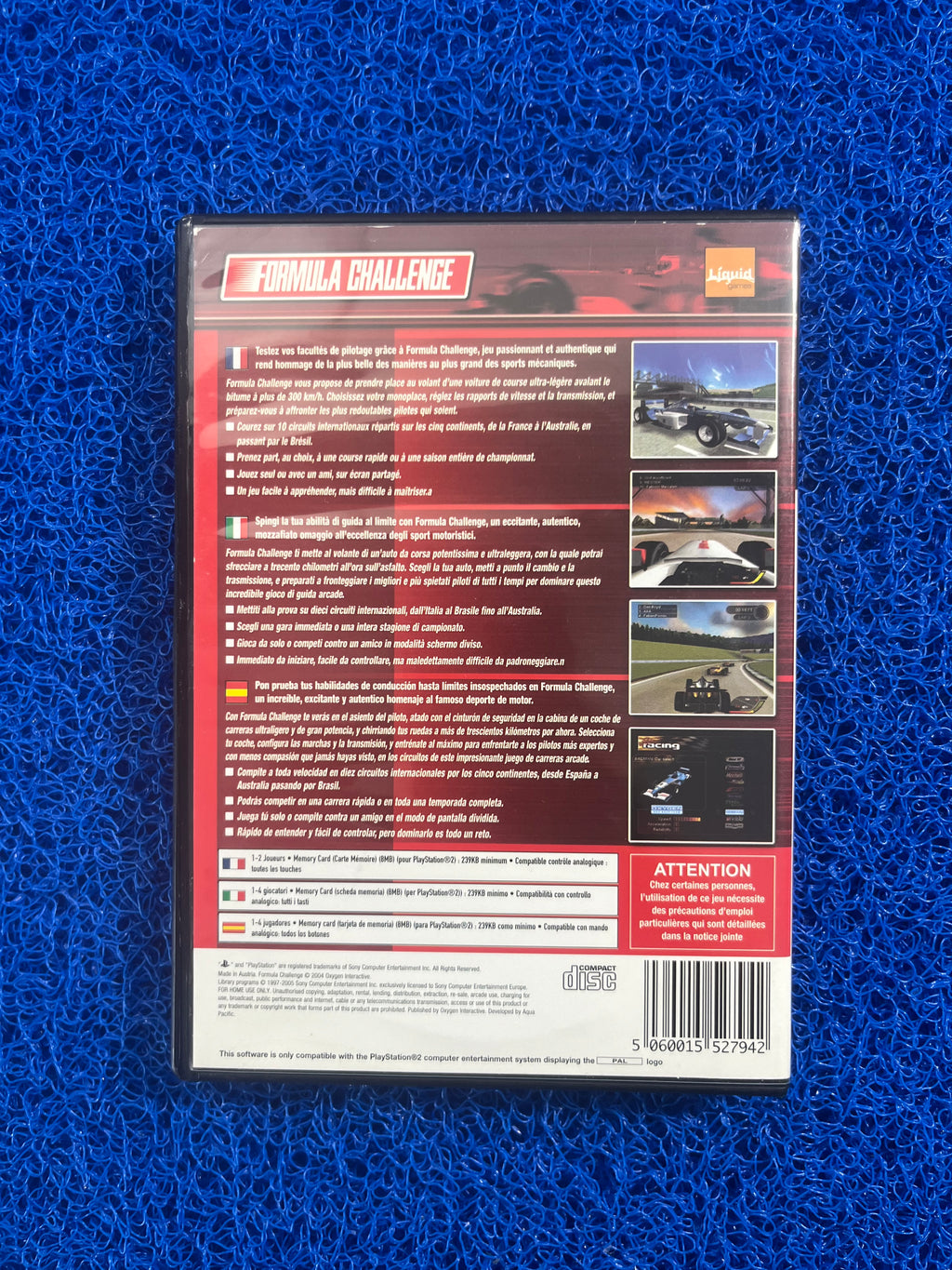 PS2 Formula Challenge(E)