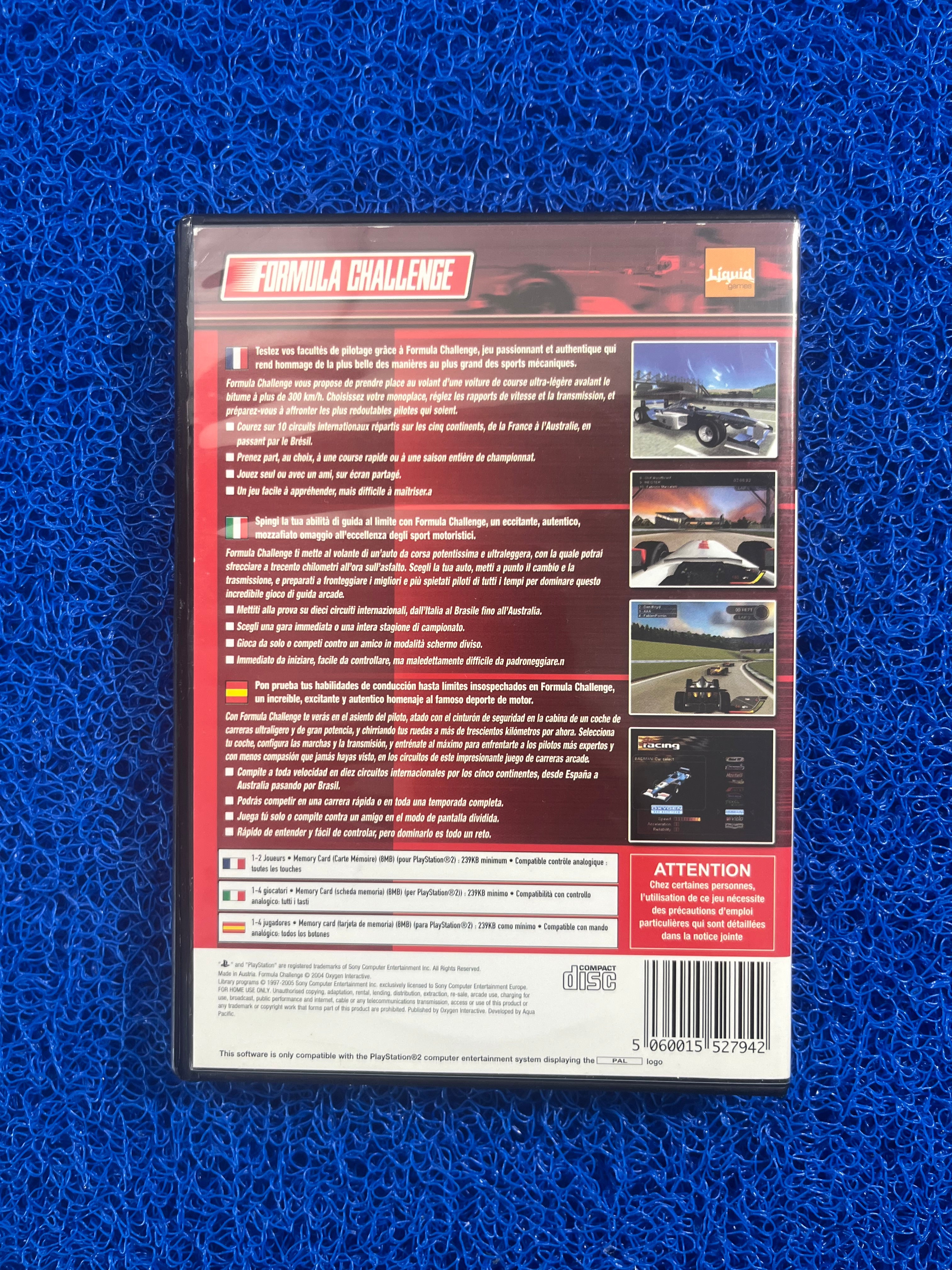PS2 Formula Challenge(E)