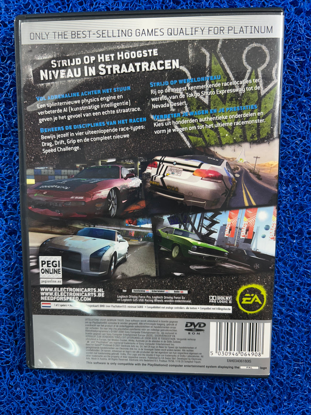 PS2 Need for speed pro street (E)