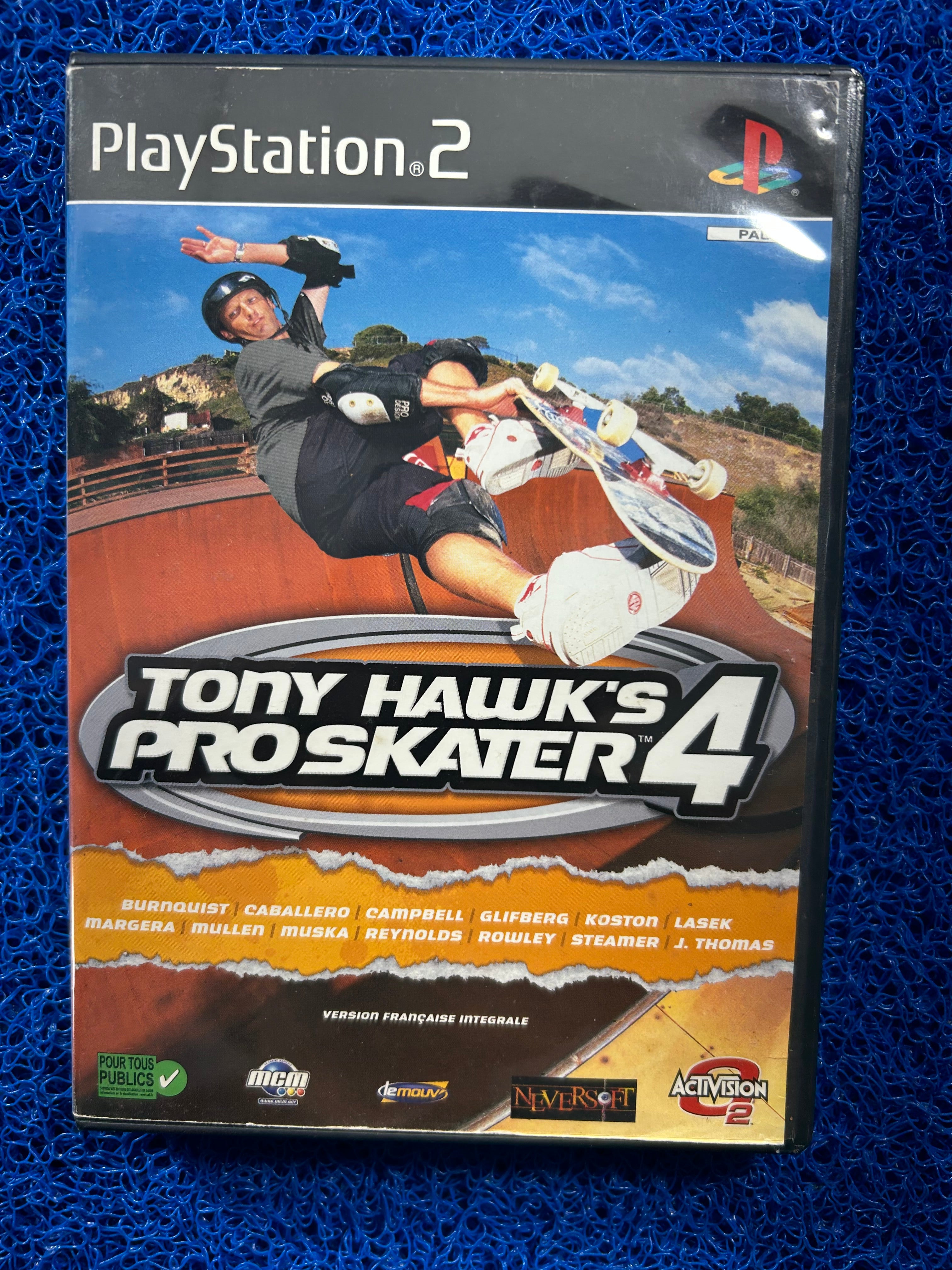 PS2 Tony hawk 4 (E)