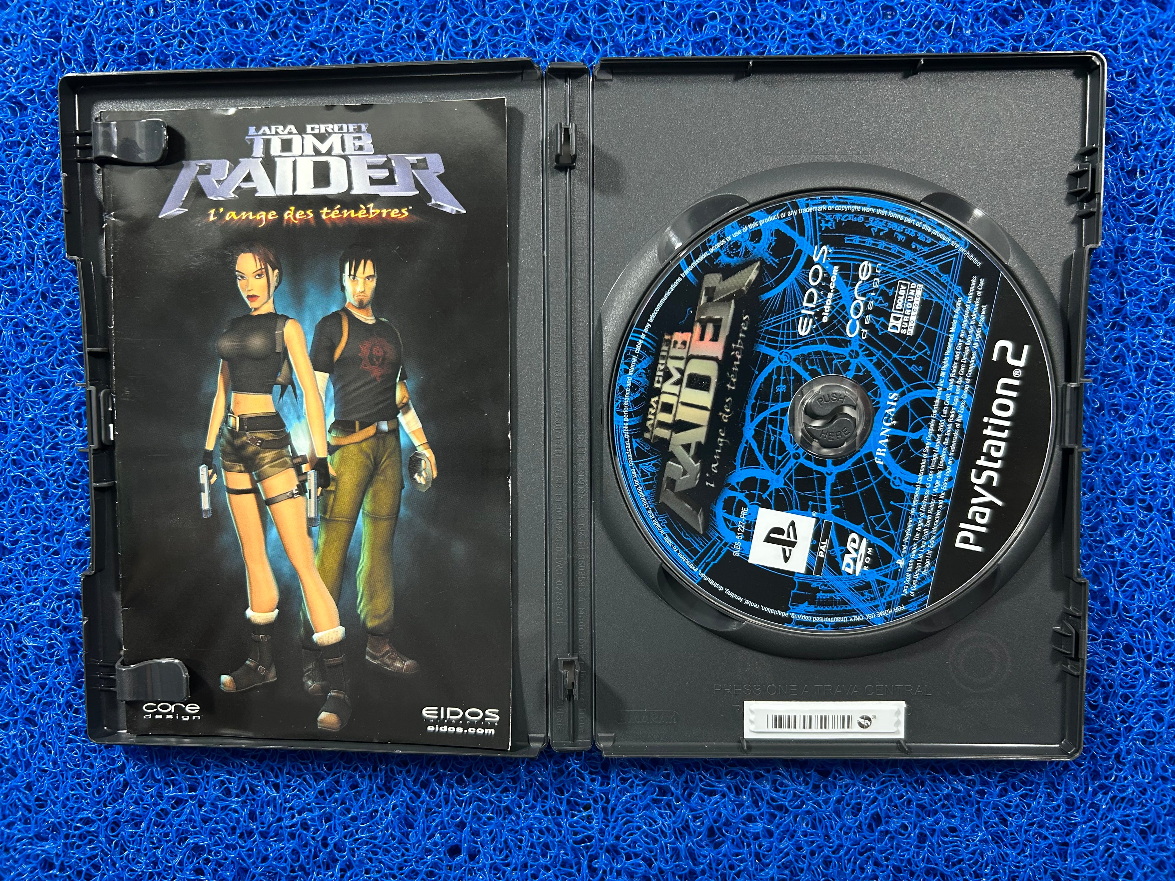 PS2 Tomb raider the angel of dark (E)